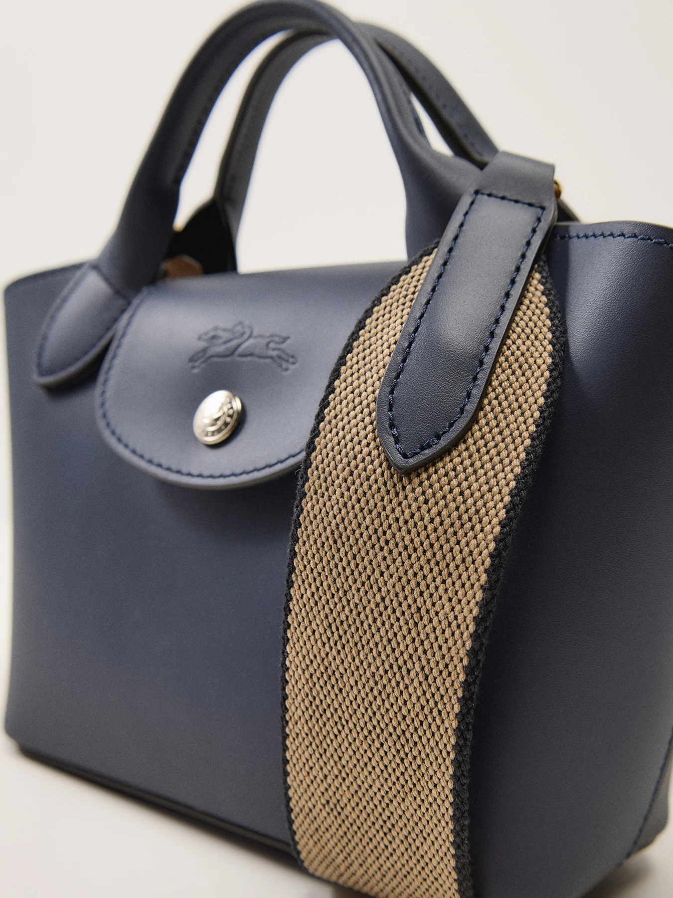 Epure Timeless Tote Bag Extra Small Navy - Image 5