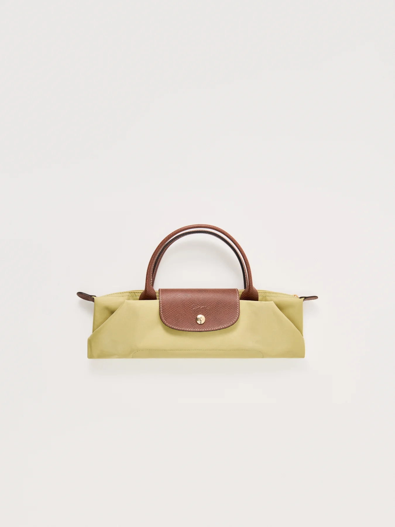 Le Pliage Small Nylon Handbag Pistachio - Image 4