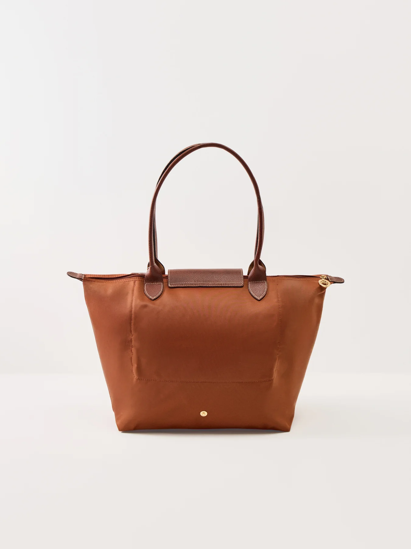 Le Pliage Large Nylon Tote Bag Cognac - Image 3