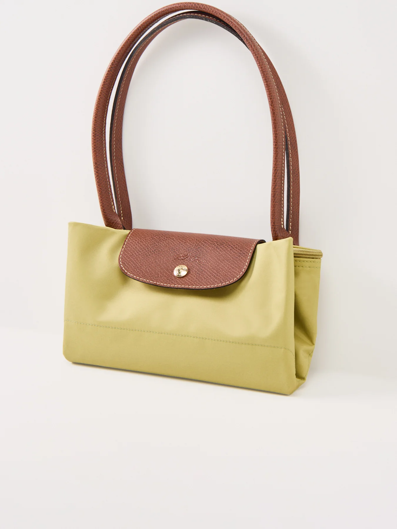 Le Pliage Large Nylon Tote Bag Pistachio - Image 4