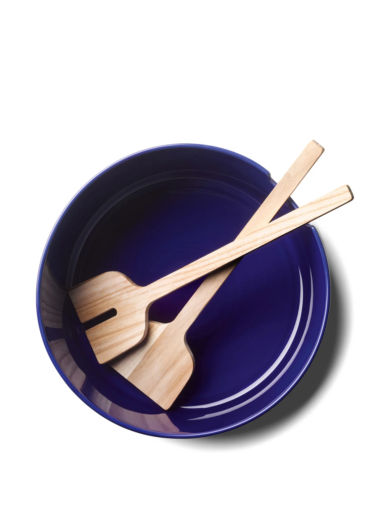 Collective Salad Bowl and Ash Servers Cobalt - Image 2