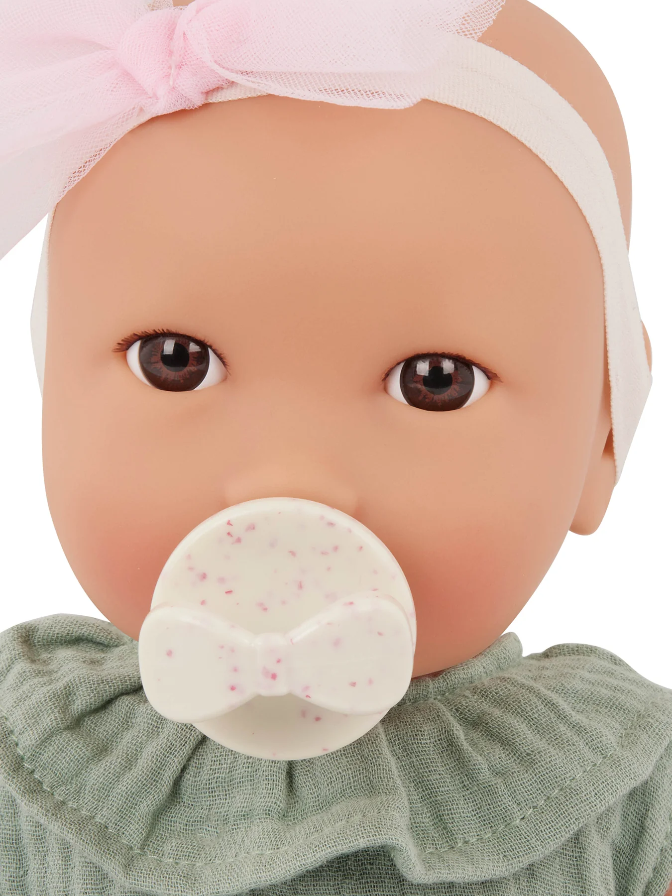 Green Jumper & Bow Doll Outfit - Image 3