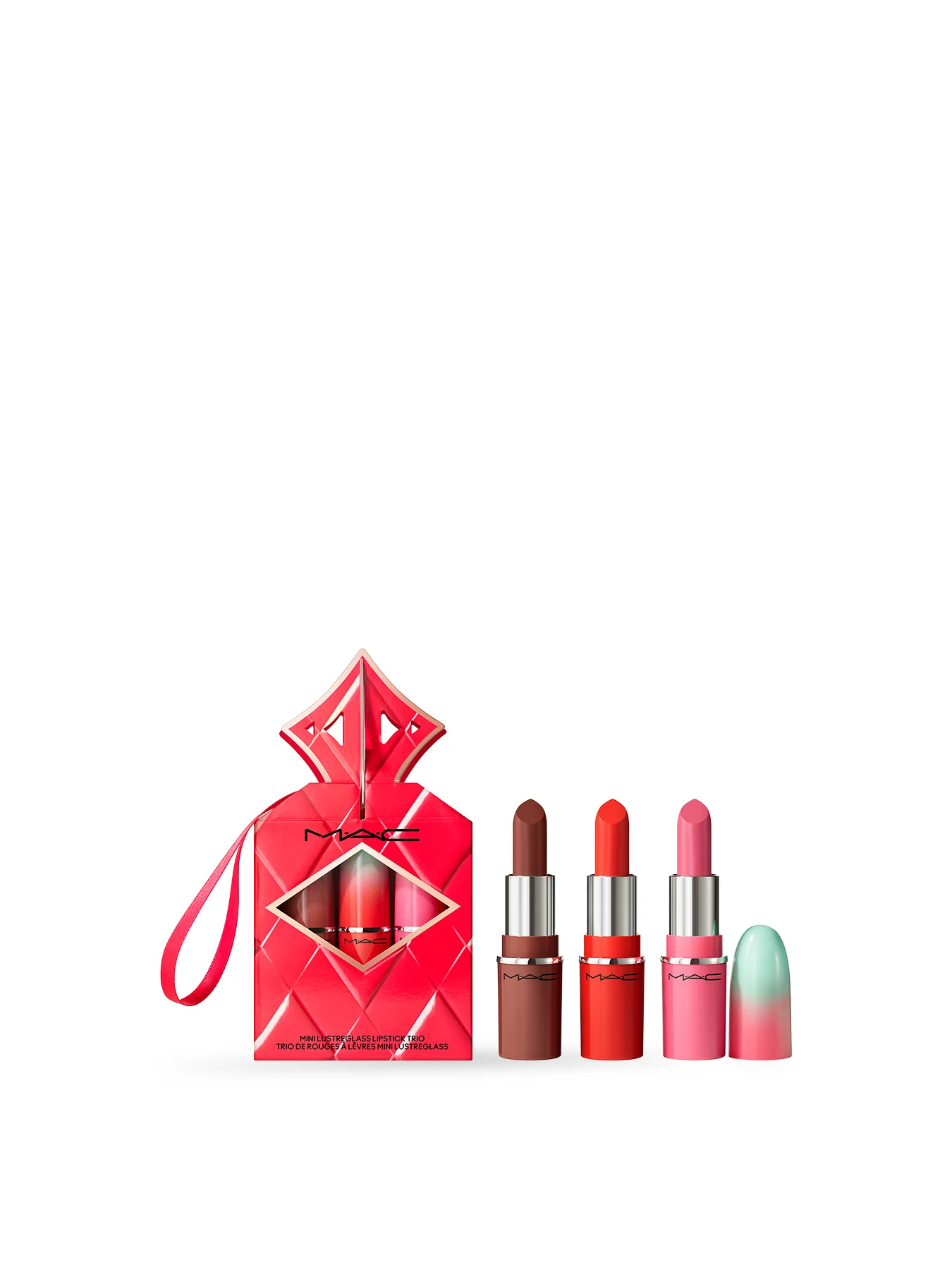 Wildest Gleams Mini Lustreglass Lip Trio Brights