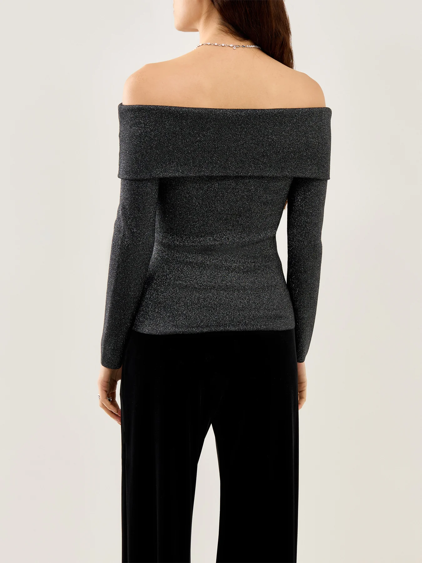 Cirella Knitted Off Shoulder Top - Image 5