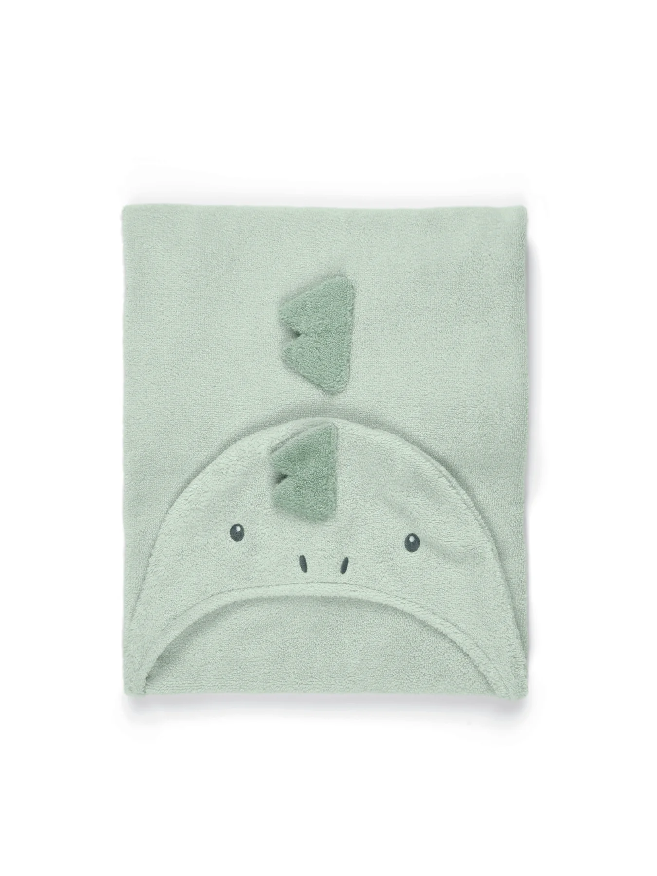 Dinosaur Hooded Towel Green - Image 3