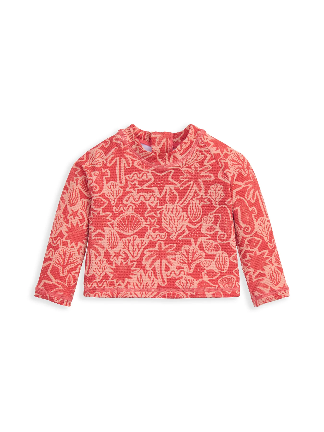 Baby Seahorse Print Two Piece Set Pink - Image 3