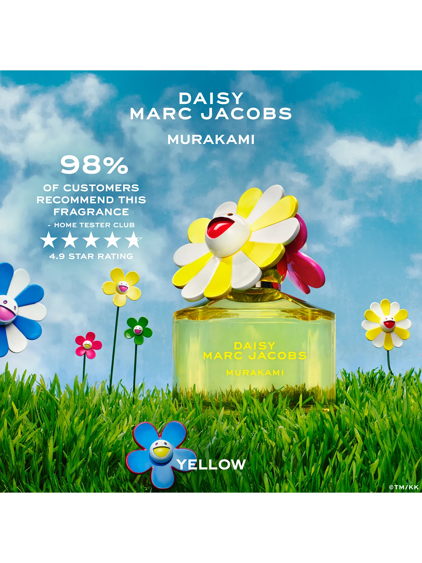 Daisy Murakami Eau de Parfum 50ml Limited Edition Yellow - Image 4