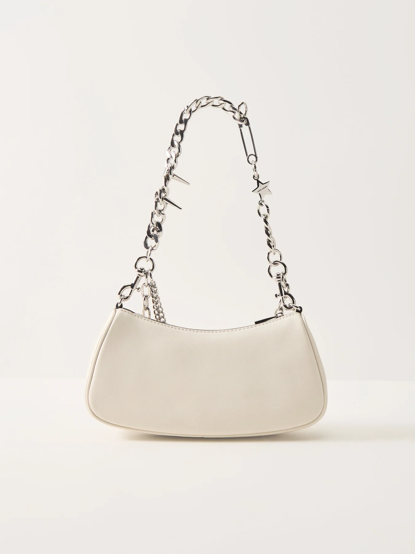 Charm Shoulder Bag Cream - Image 3