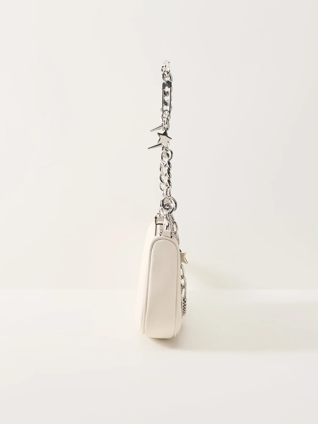 Charm Shoulder Bag Cream - Image 4
