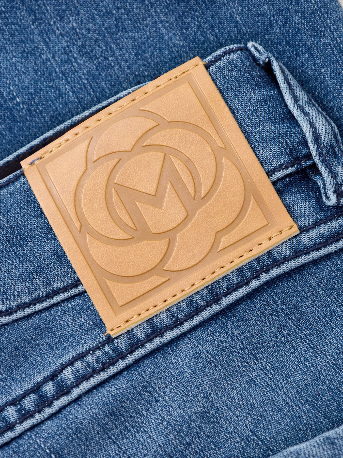 Denim Flared Jeans - Image 3