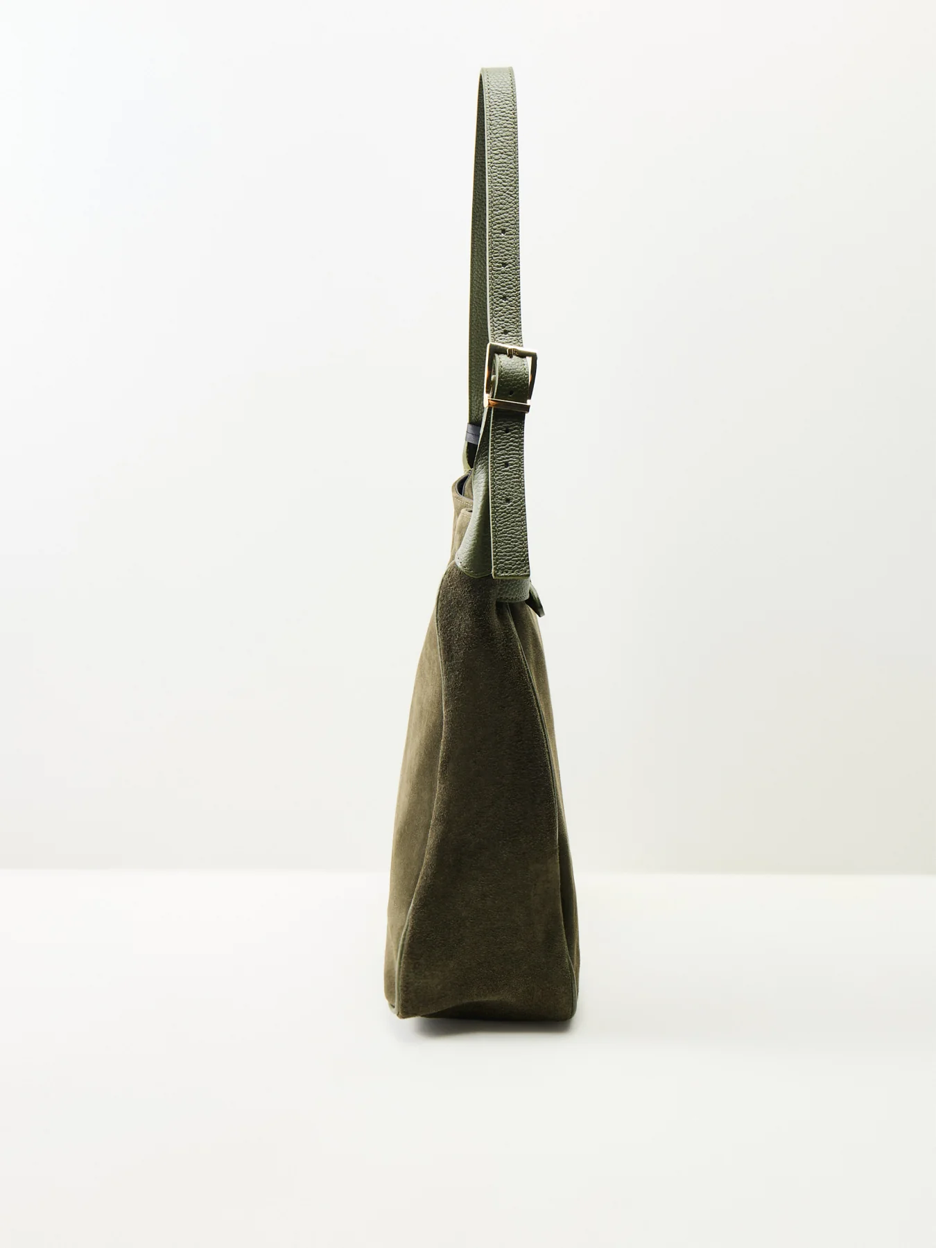 Claude Suede Match Bag Green - Image 4