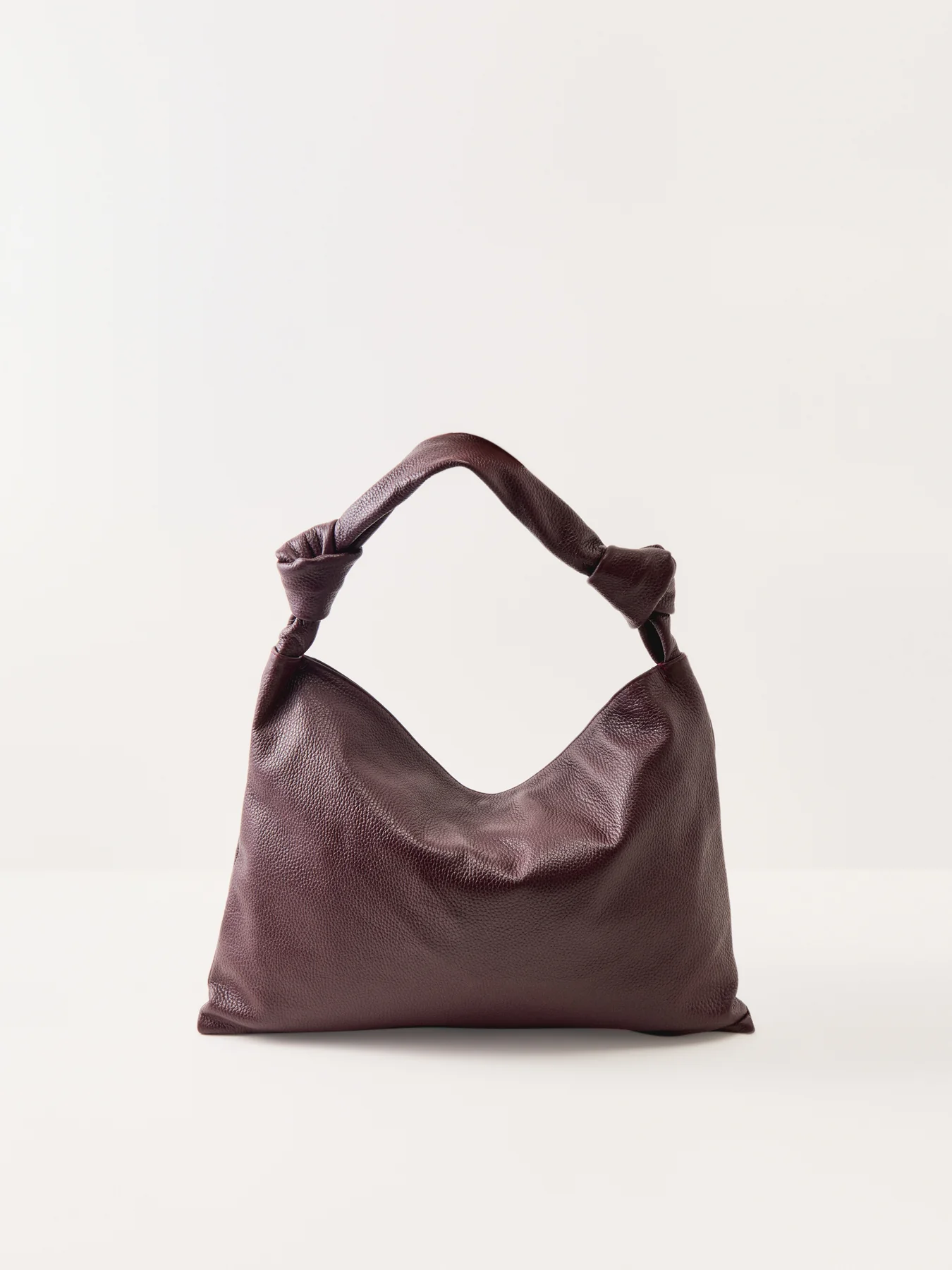 Leena Double Knot Bag Burgundy - Image 2