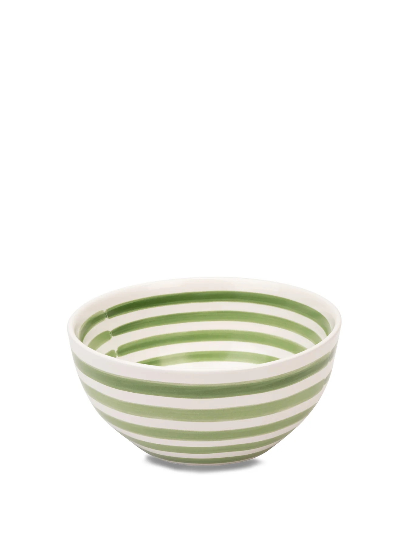 Striped Cereal Bowl Blue - Image 5