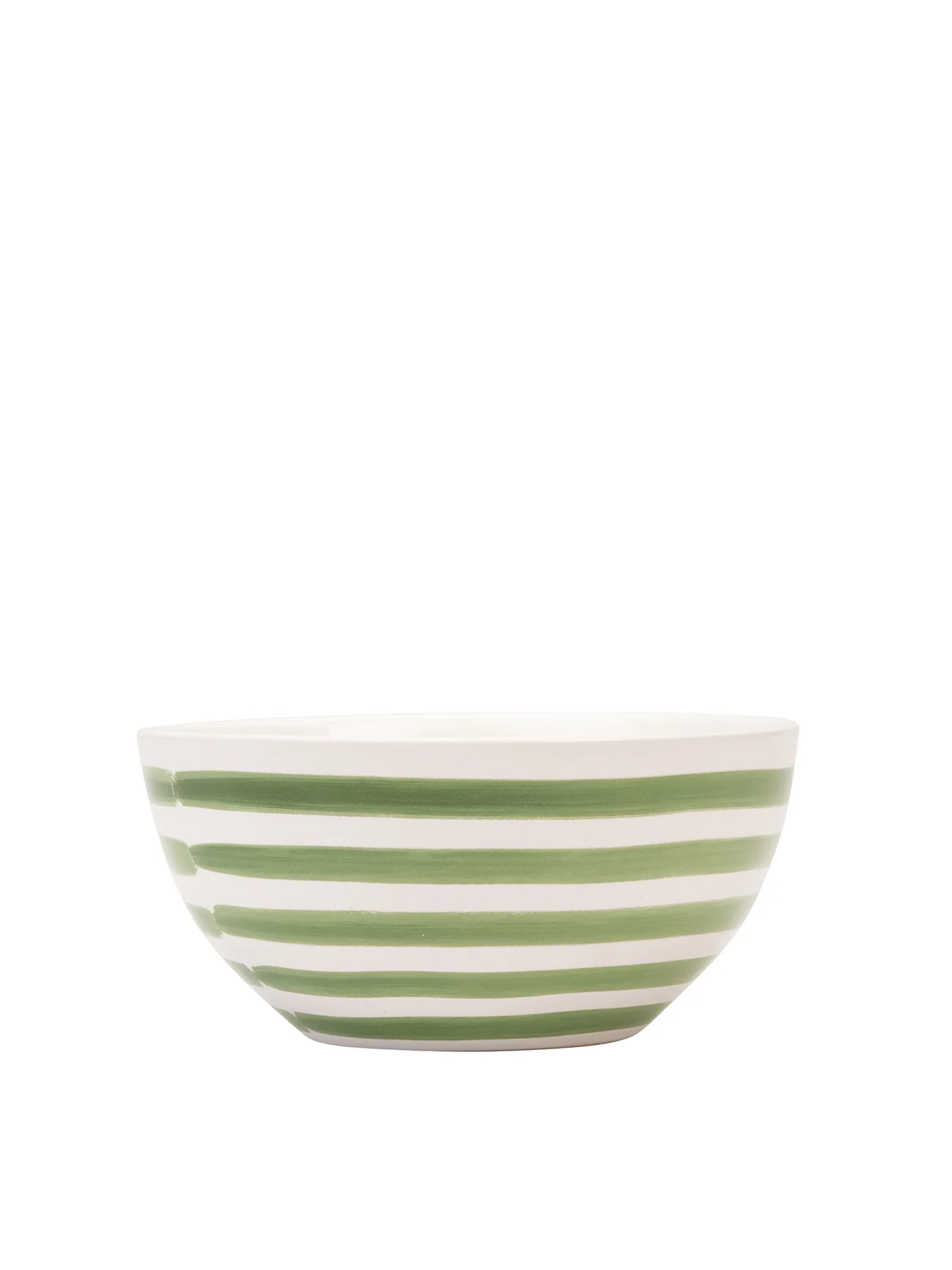 Striped Cereal Bowl Blue - Image 7