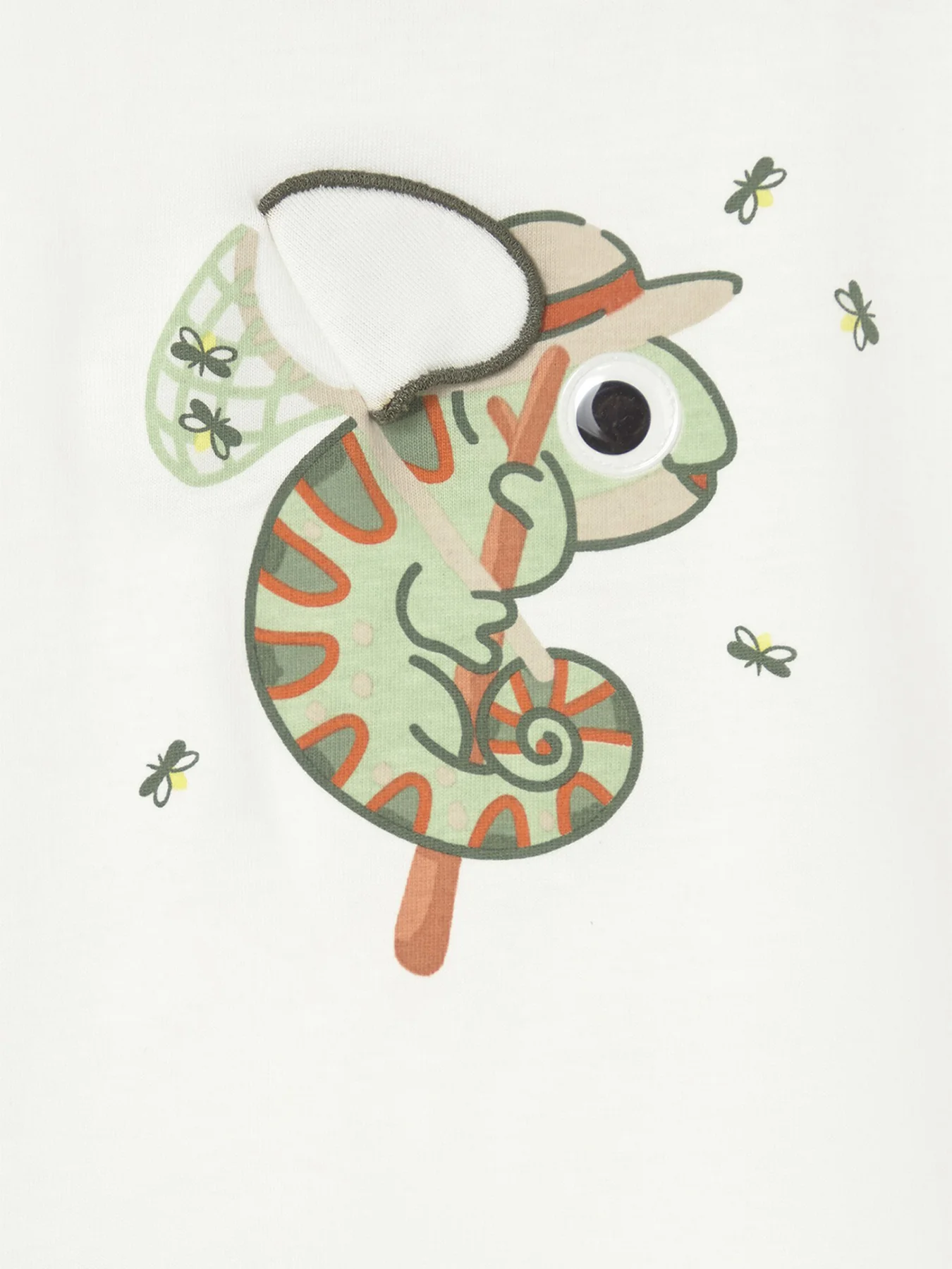 Baby Cameleon Short Sleeve T-Shirt White - Image 4