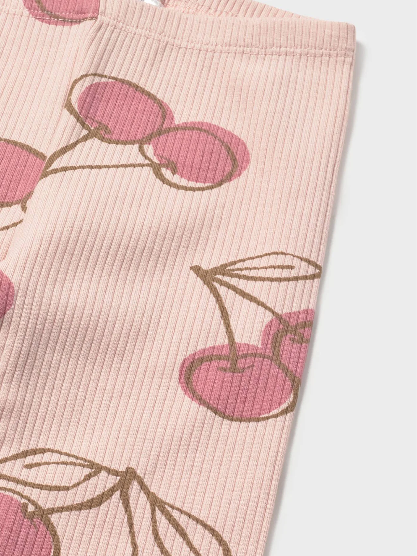 Baby Cherry Leggings and Headband Set Pink - Image 4