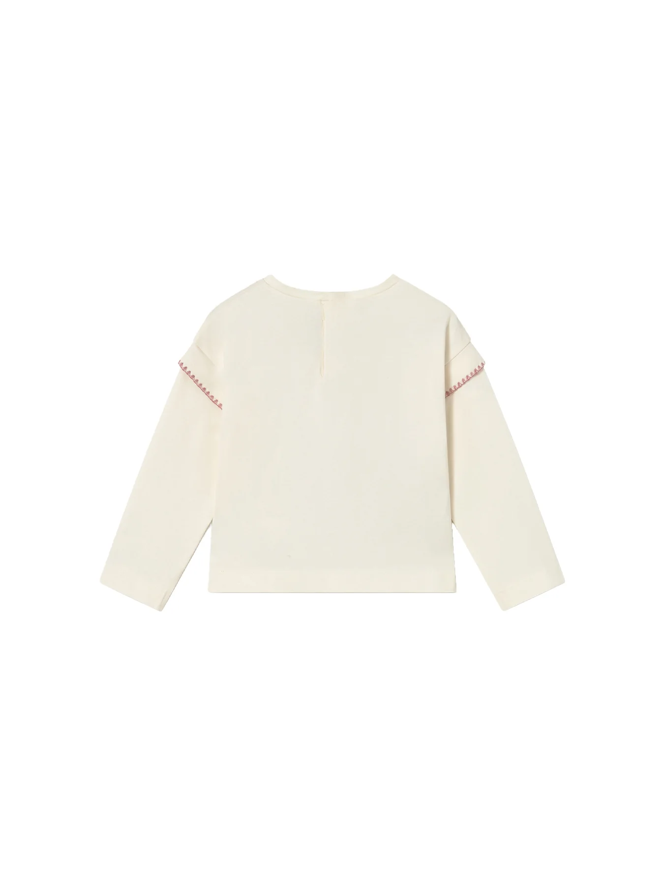 Baby Cherry Long Sleeve T-Shirt White - Image 2