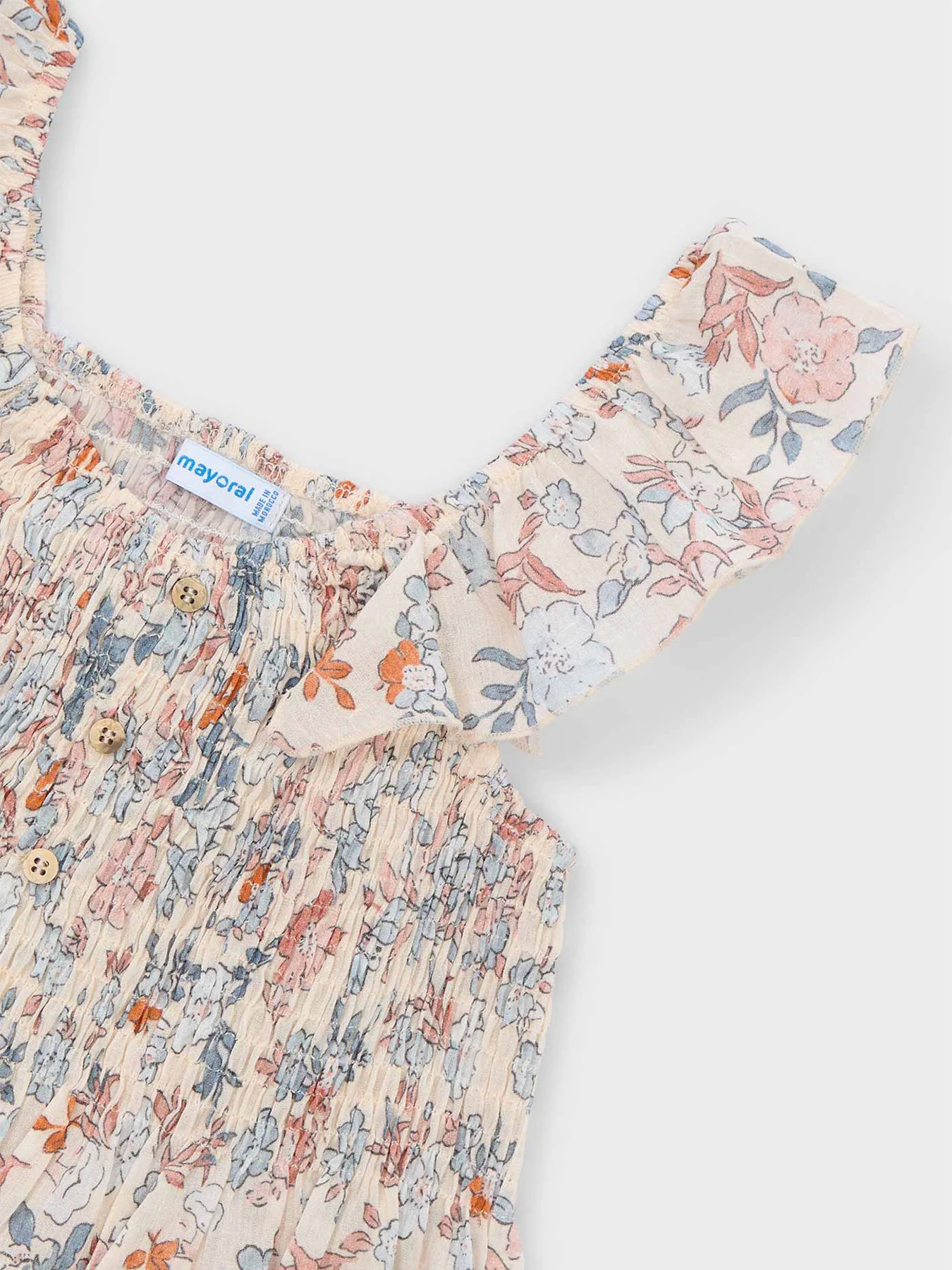 Kids' Floral Bambula Top - Image 3