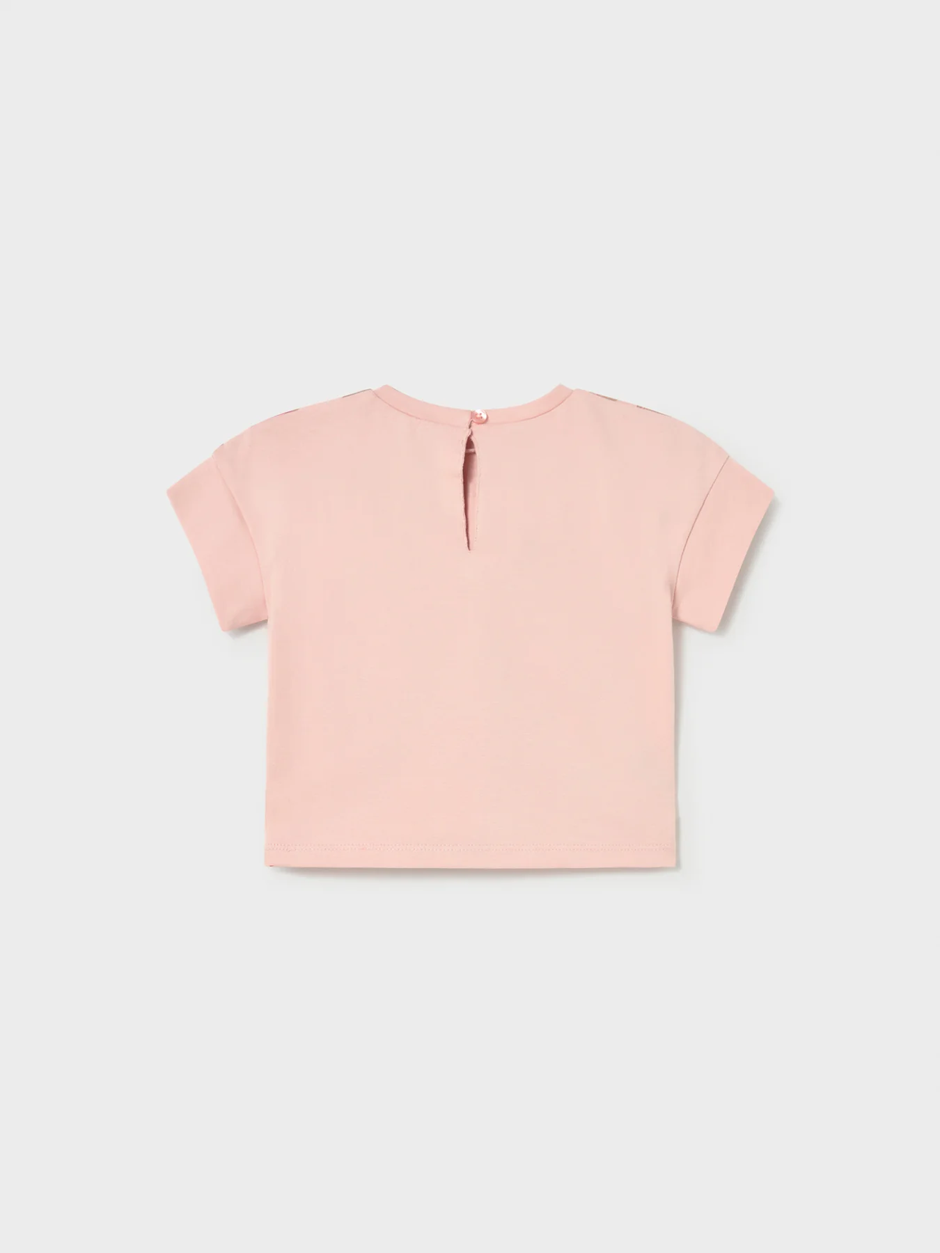Baby Floral Short Sleeve T-Shirt Pink - Image 2