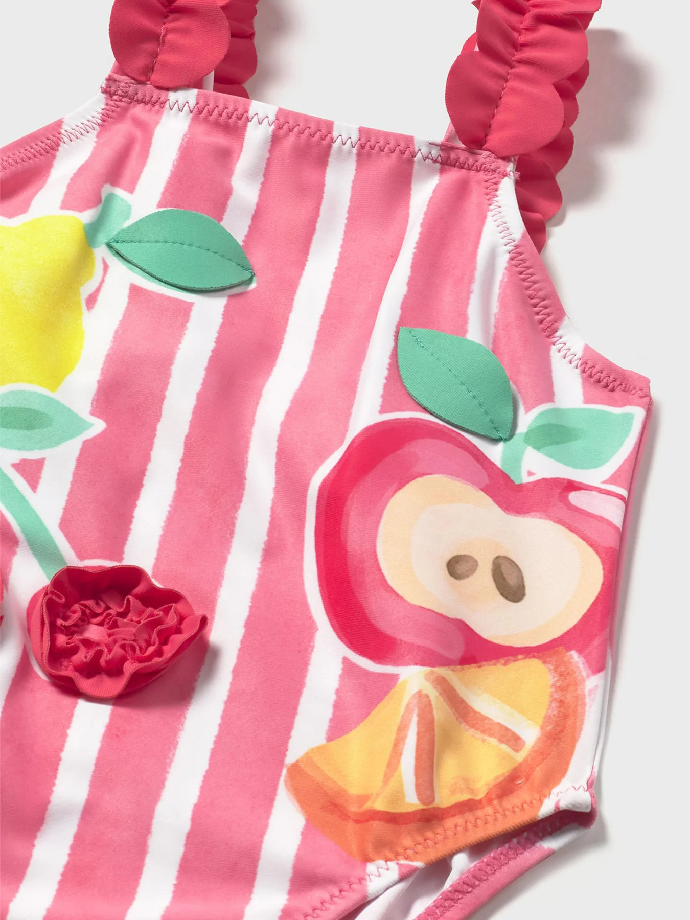 Baby Fruit Swimsuit Pink - Image 3