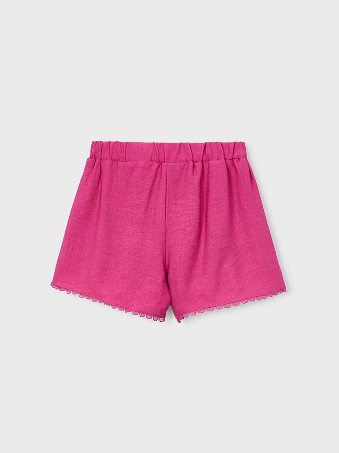 Kids’ Plain Shorts Pink - Image 2