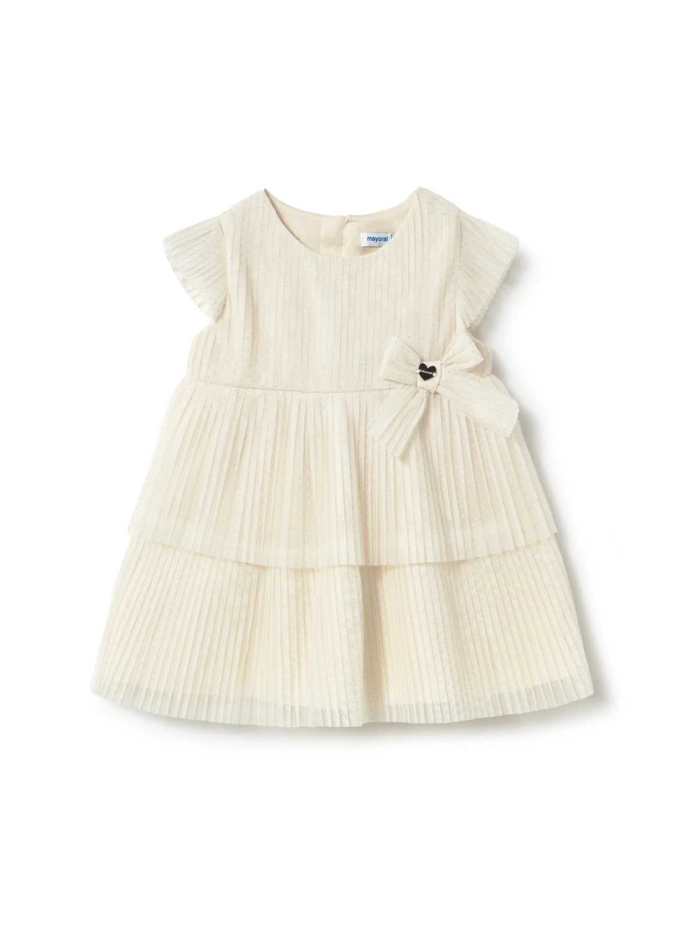 Baby Pleated Tulle Dress Pink
