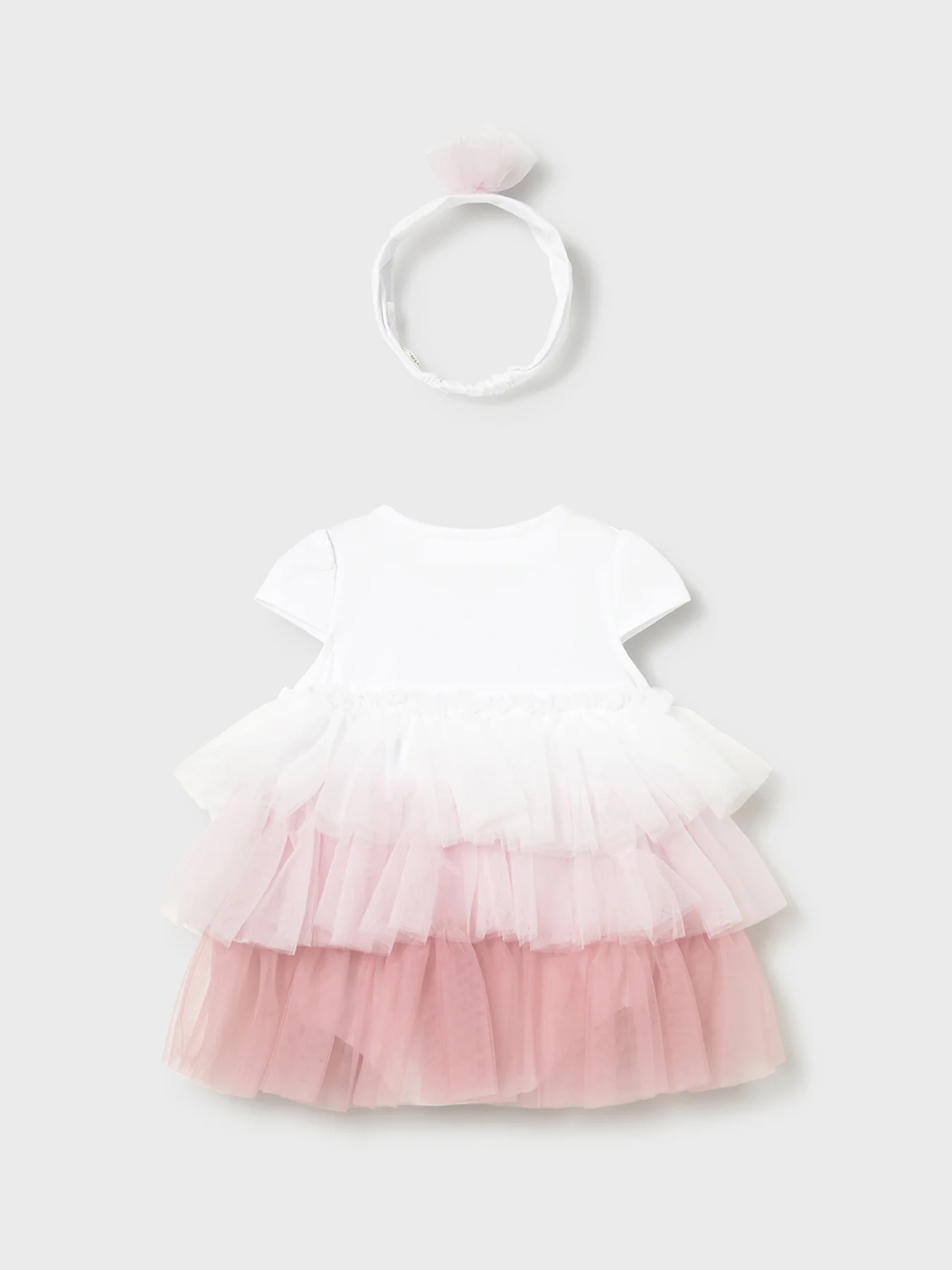 Baby Tutu Romper Pink - Image 2