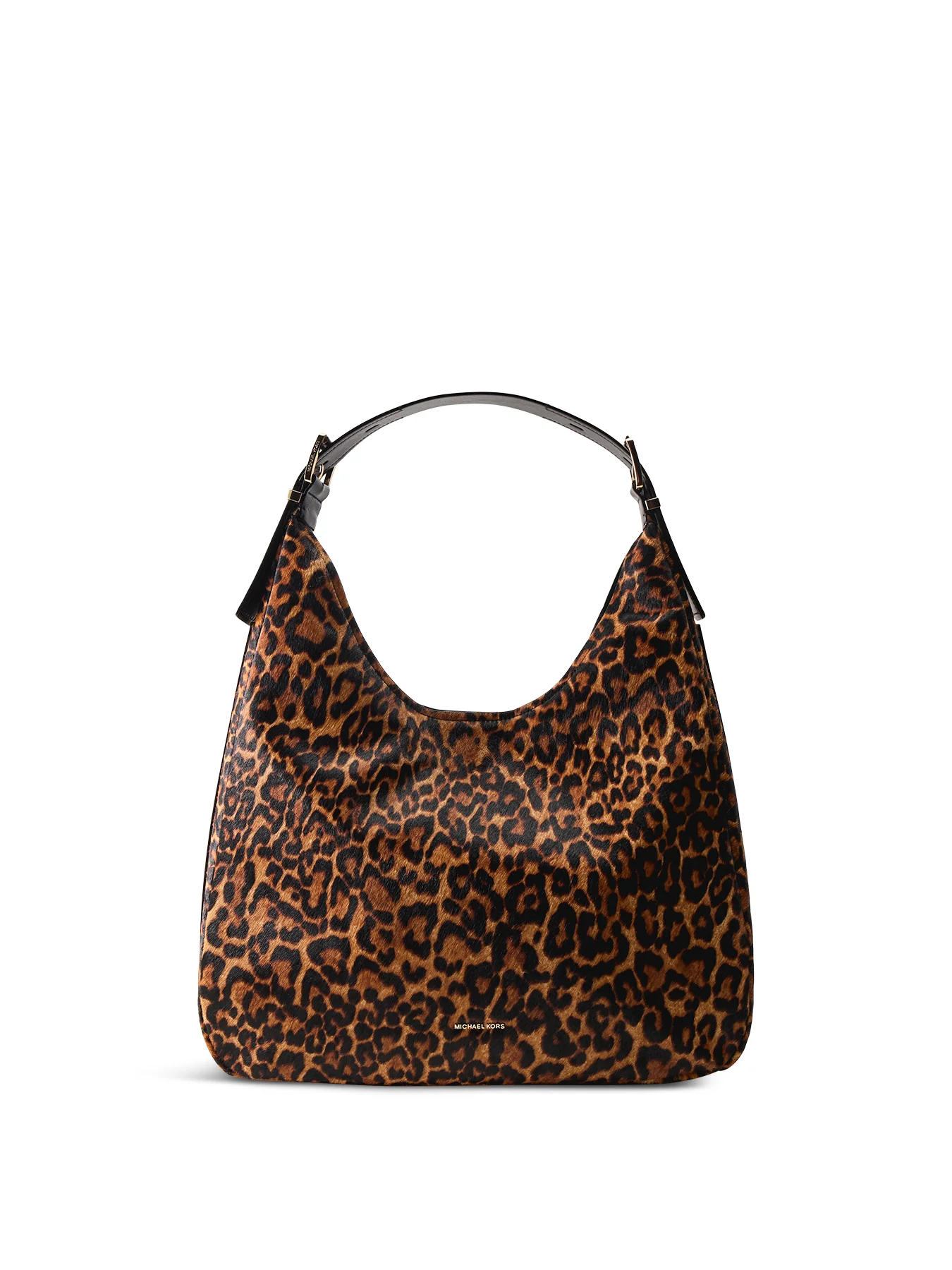 Nolita Cheetah Large Hobo Shoulder Bag Marigold
