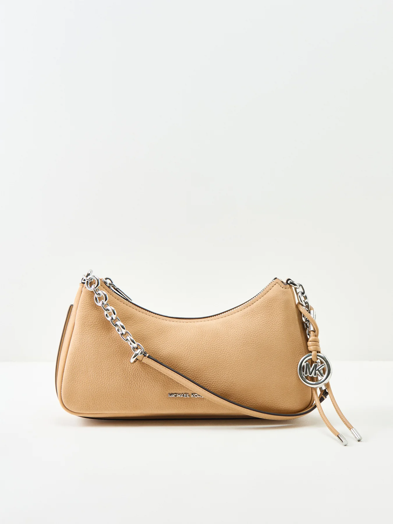 Nolita Medium Chain Pouchette Beige - Image 6