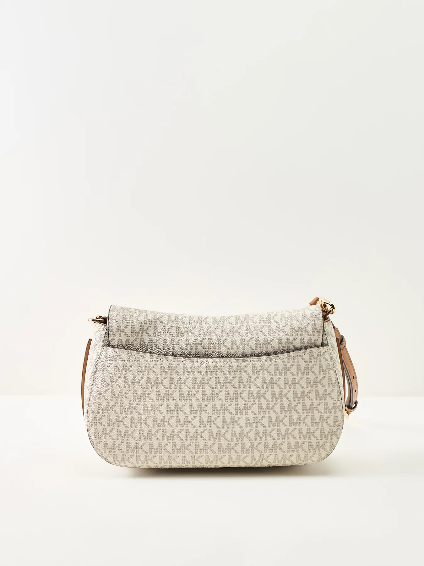 Nolita Signature Chain Convertible Shoulder Bag Cream - Image 3