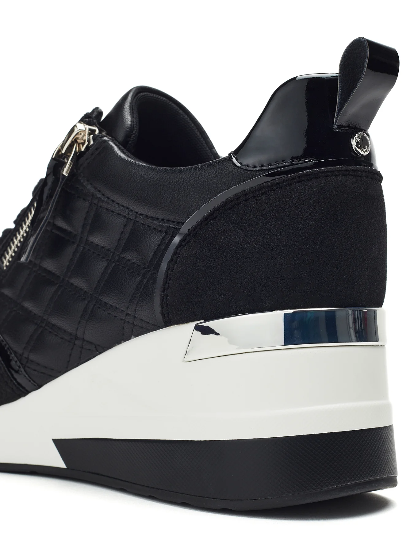 Carrley Lace Up Trainers Black - Image 3