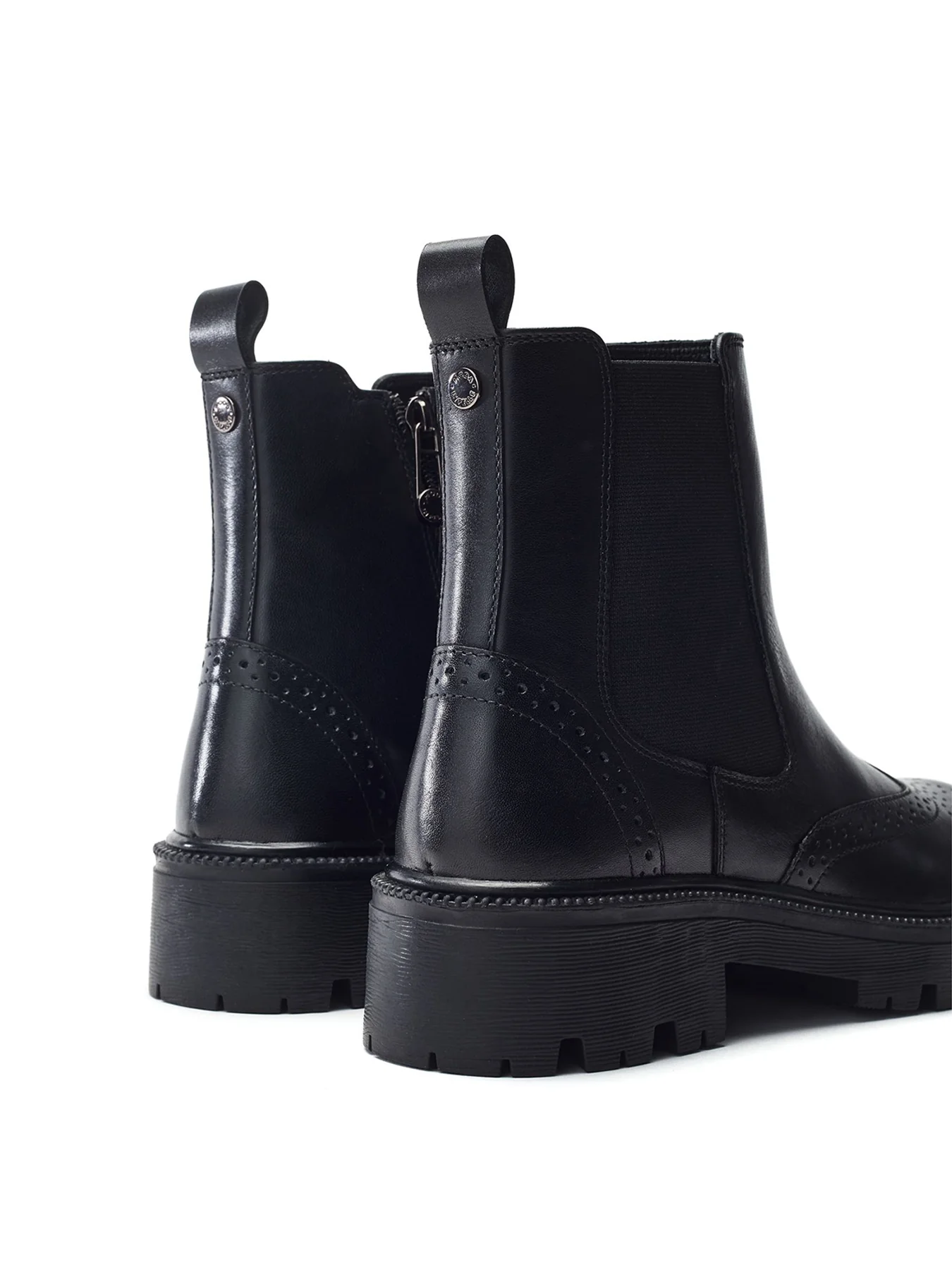 Ordenia Leather Boots Black - Image 2