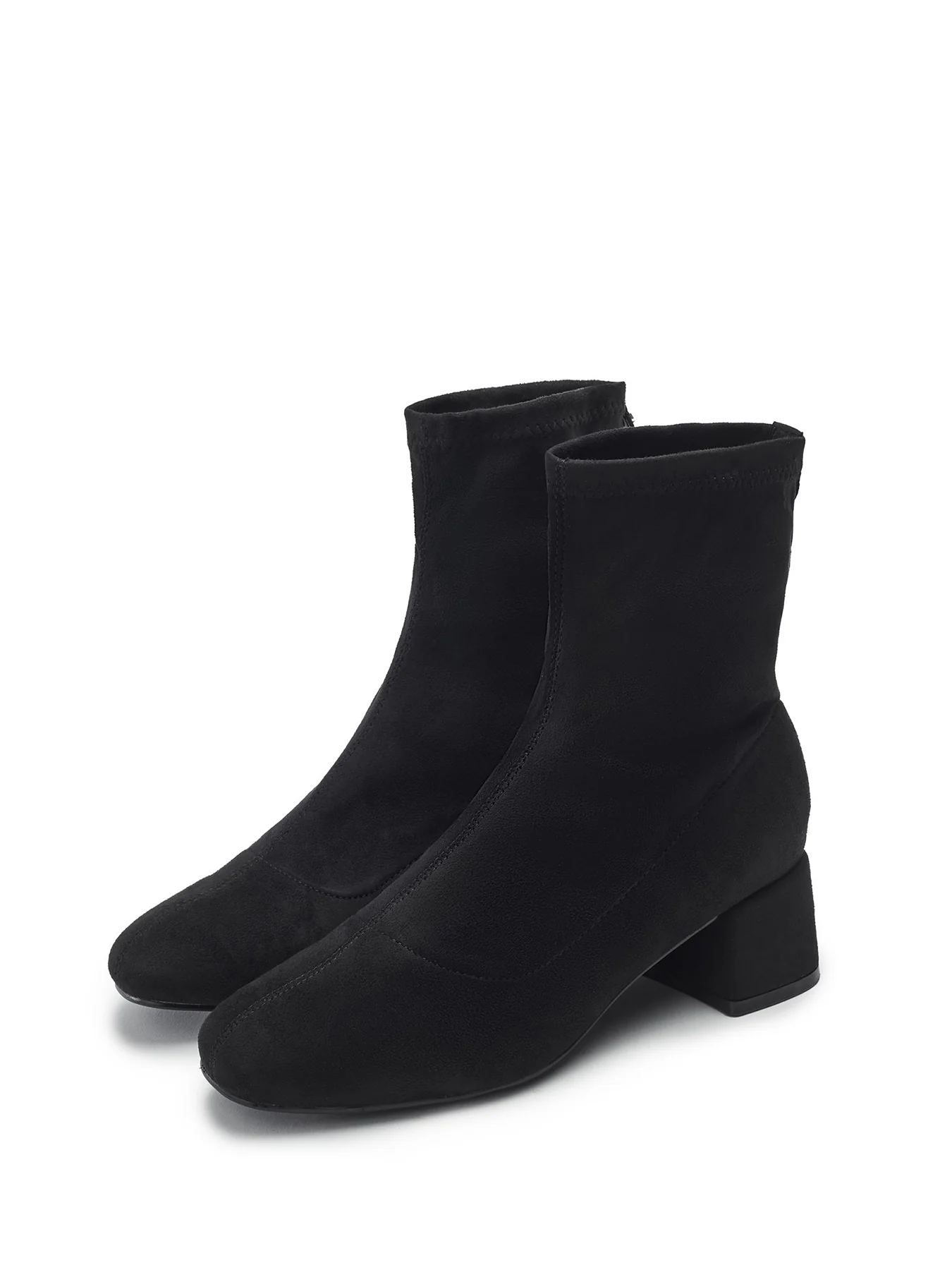 Osoku Stretch Knee-High Boots Black - Image 2