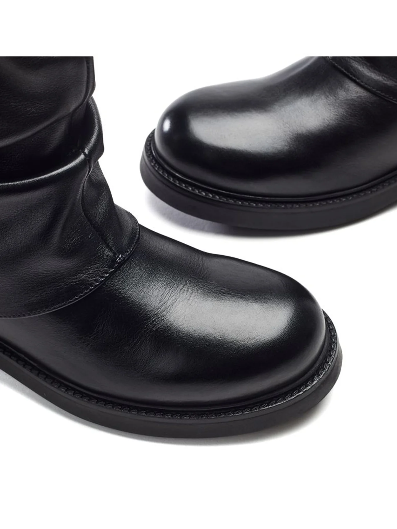 Rinnia Heeled Ankle Boots Black - Image 3