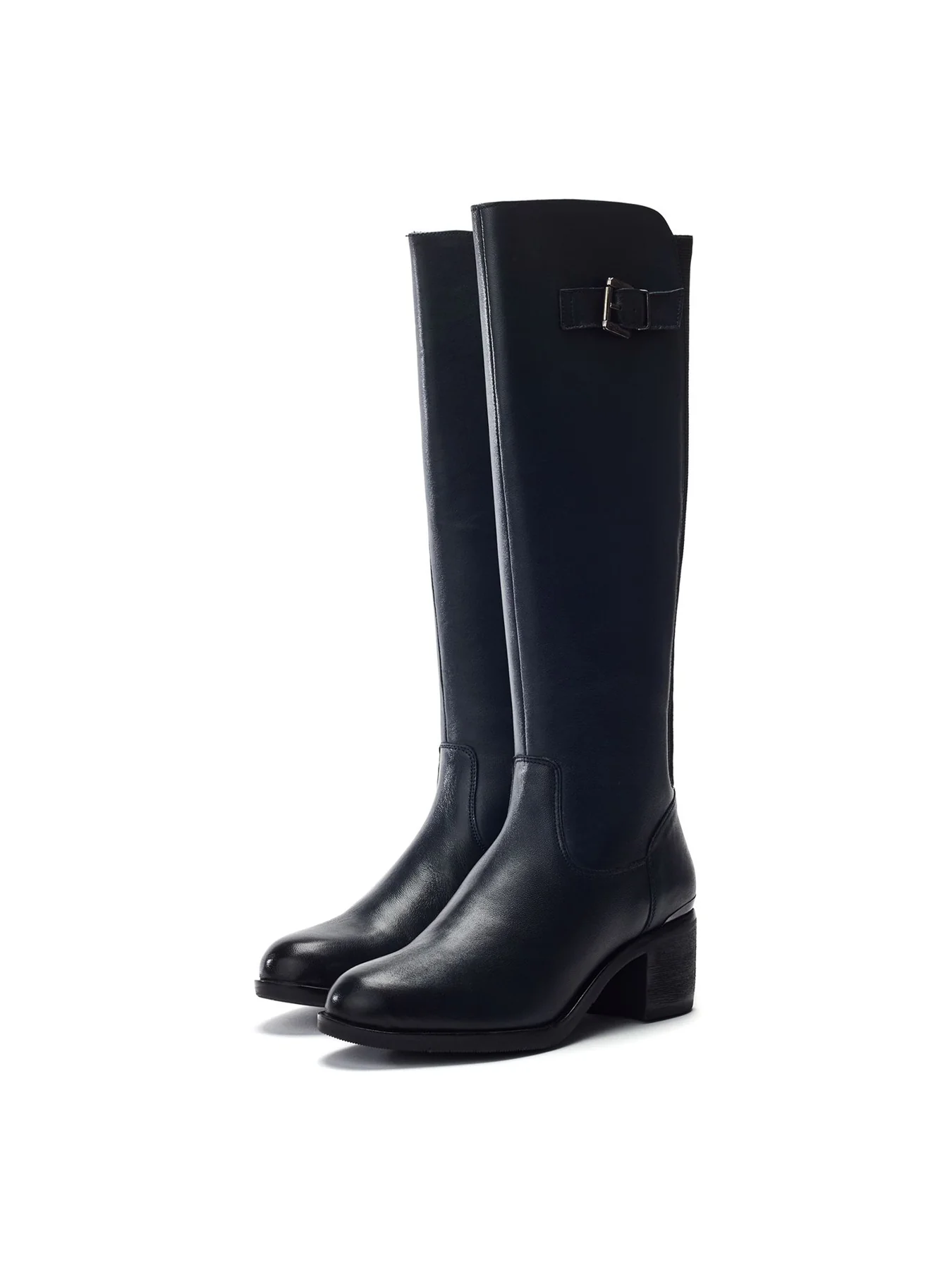 Sansho Mid-Calf Boots Navy - Image 2