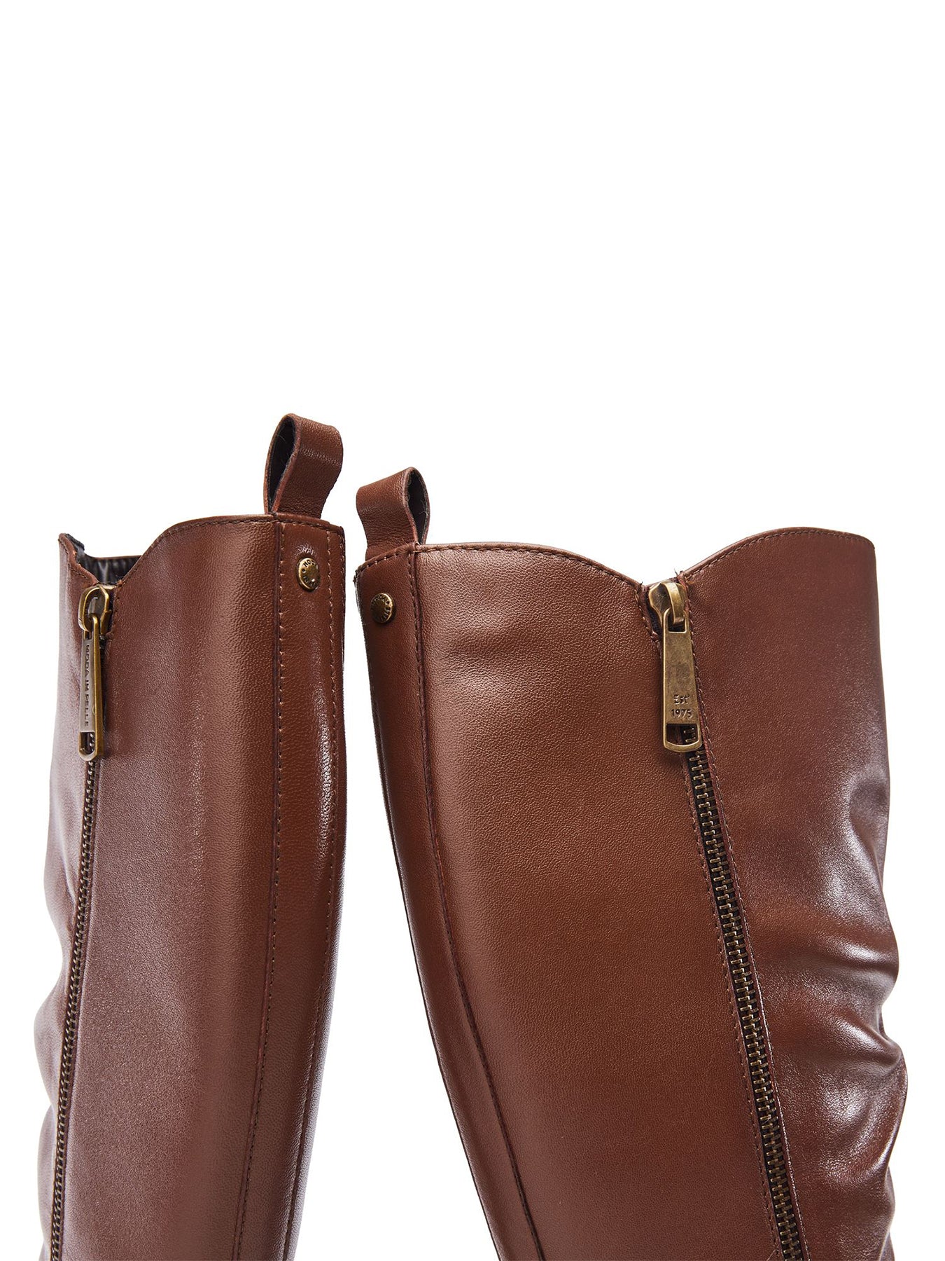 Riez Leather Boots Tan - Image 2