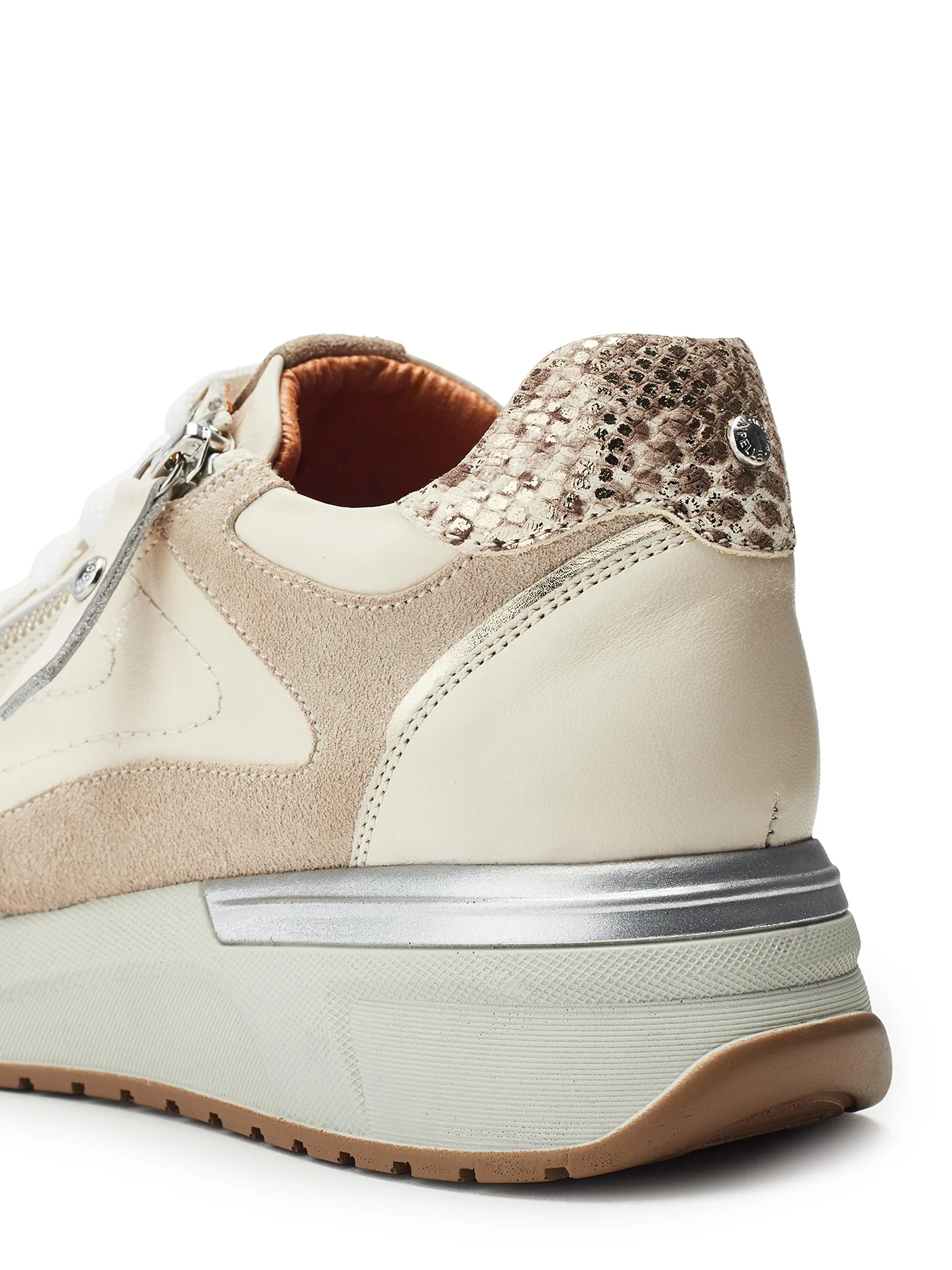 Beeli Chunky Trainers Cream - Image 2