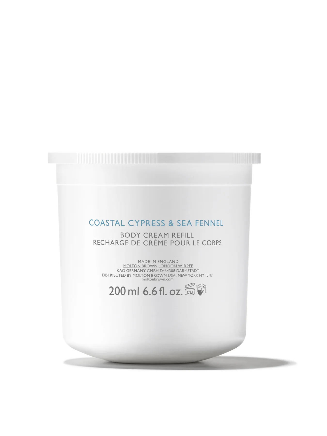 Coastal Cypress and Sea Fennel Body Cream Refill 200ml - Image 3