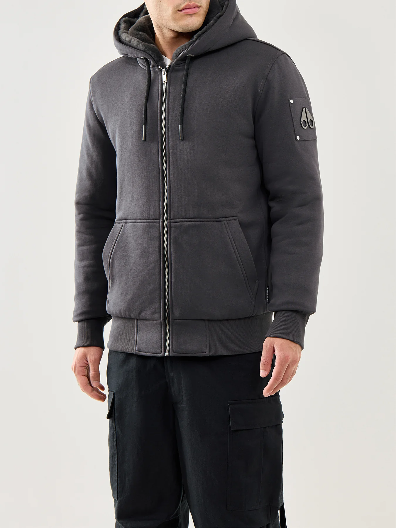 Classic Bunny Hoodie Cement - Image 4