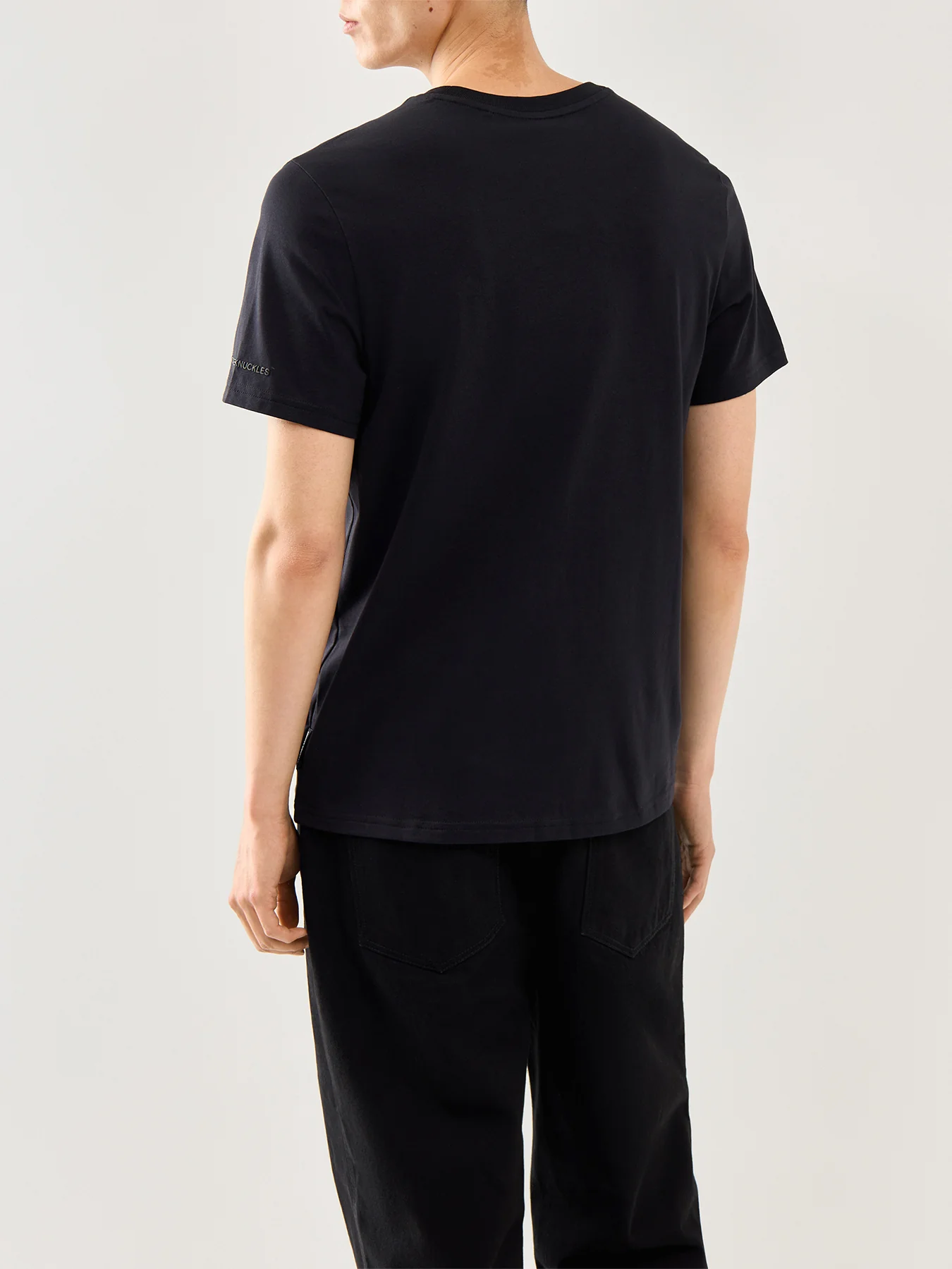 Crescent Short Sleeves Tee Black - Image 5
