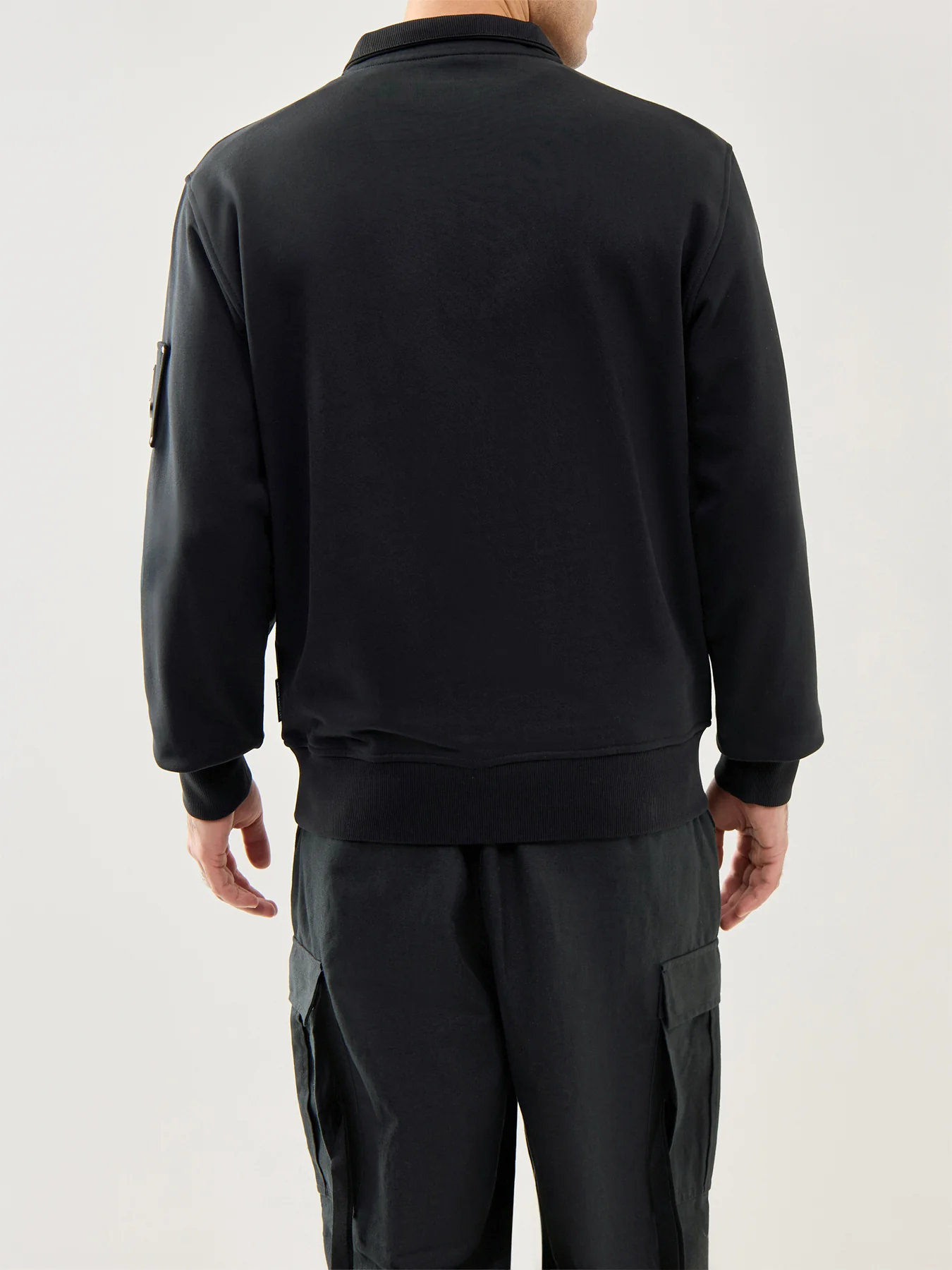 Hartsfield 1/4 Zip Black - Image 5