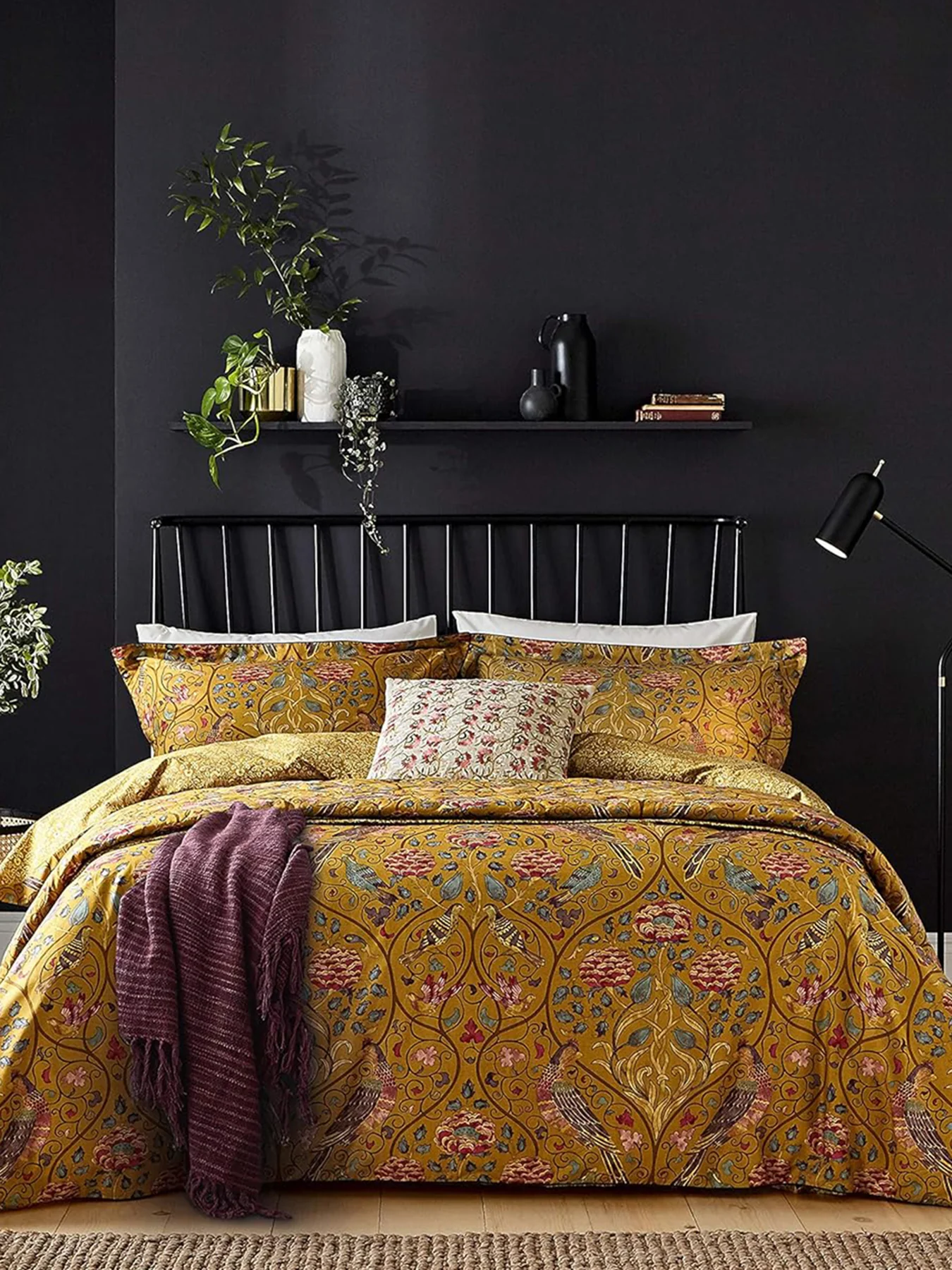 Seasons By May Duvet Cover Set Golden Yellow - Image 4