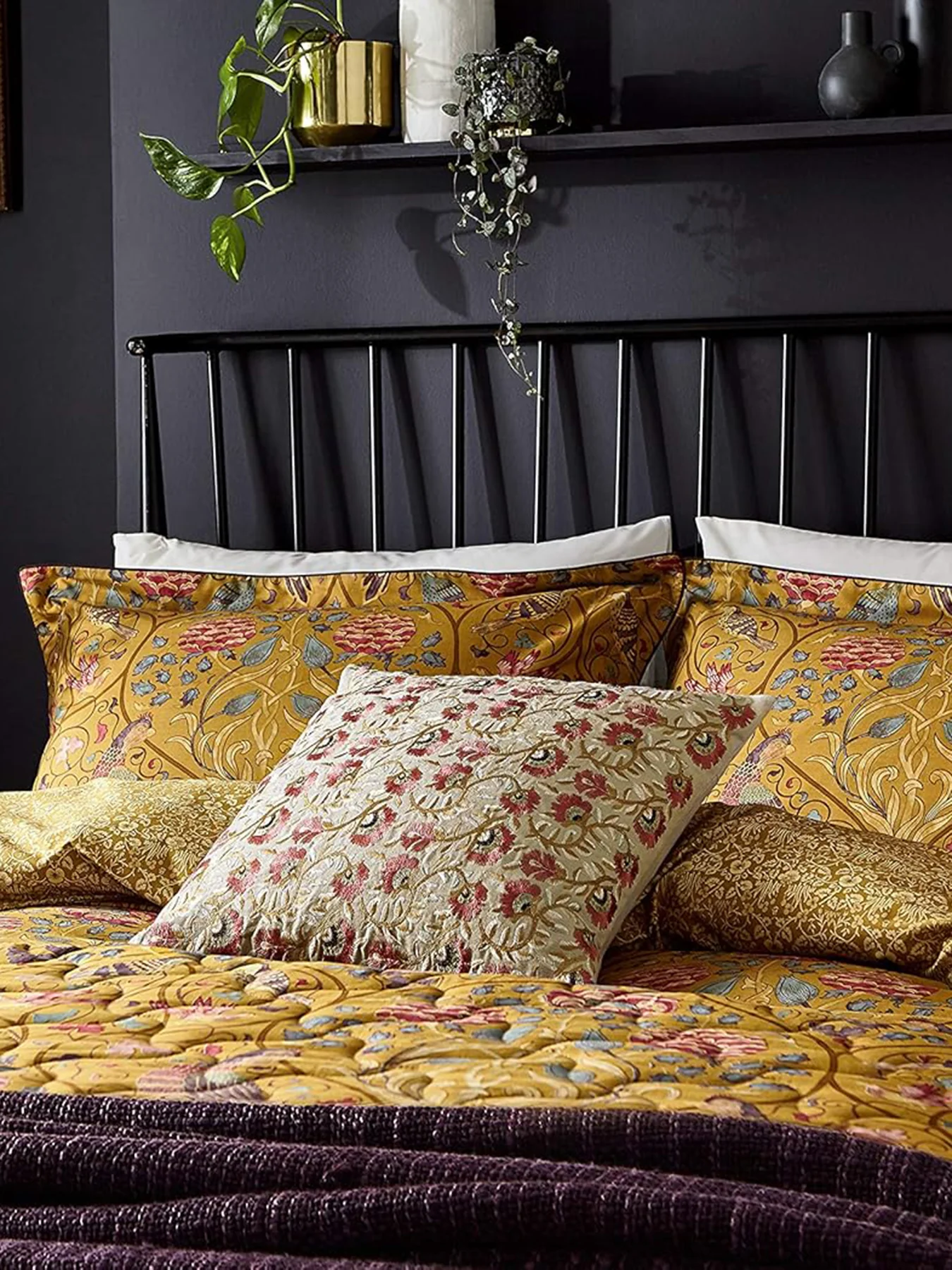 Seasons By May Duvet Cover Set Golden Yellow - Image 7