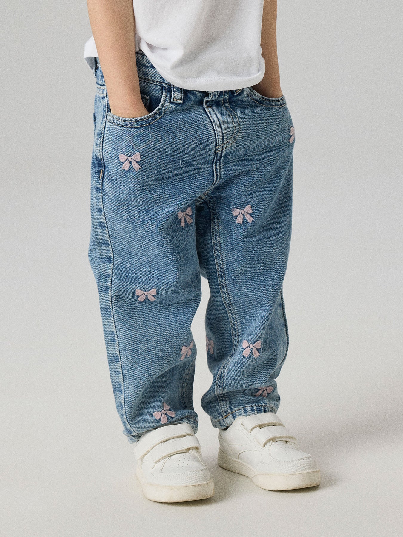 NMFBELLA MOM EMB JEANS 3285-BE NOOS - Image 4
