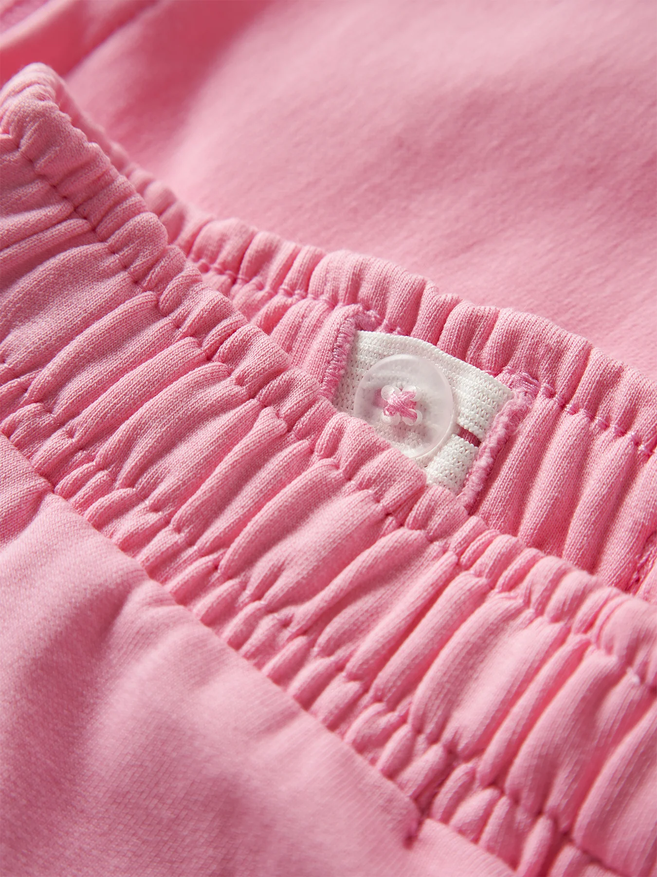 Kids' Cotton Shorts Pink - Image 3