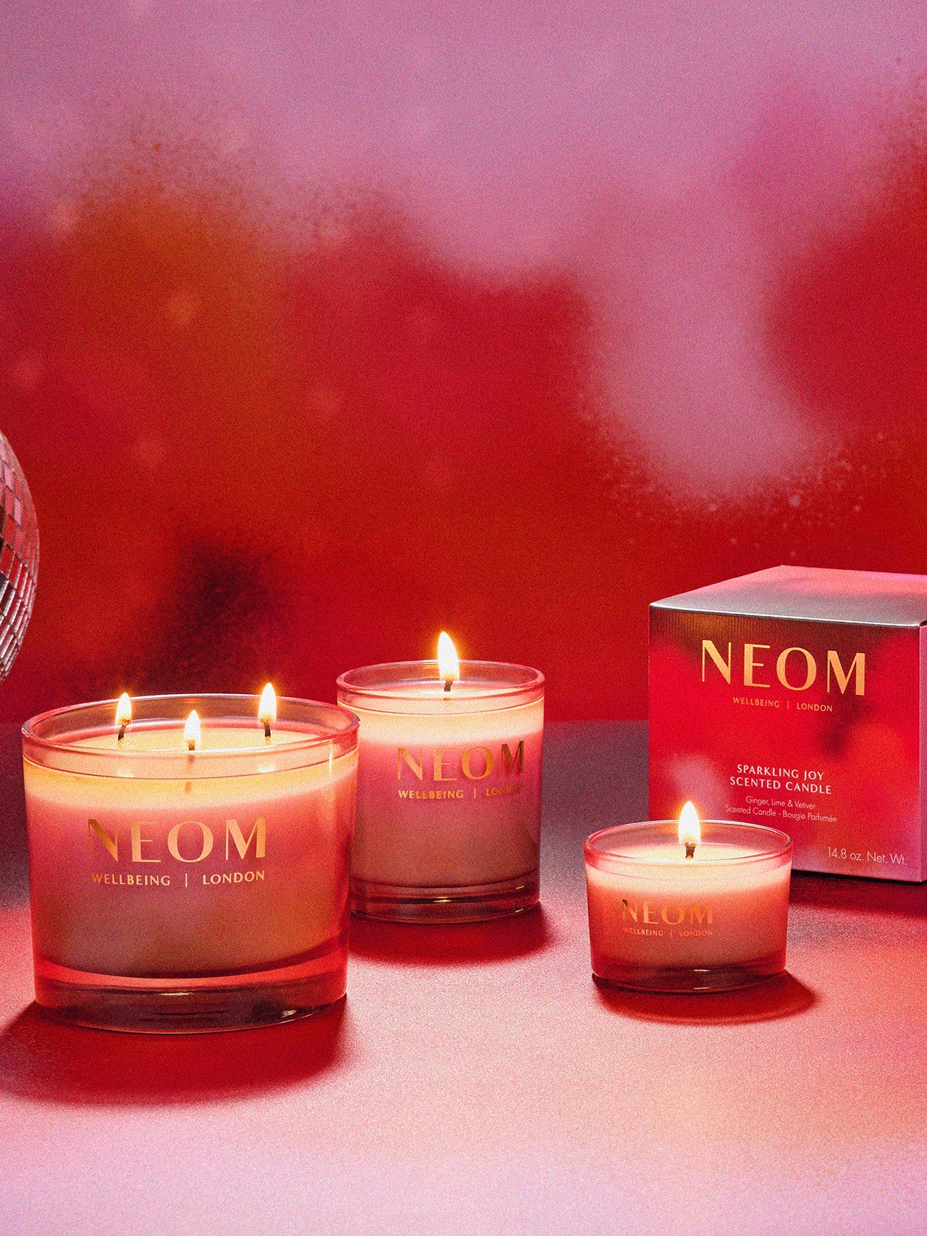 Sparkling Joy 1-Wick Candle - Image 2