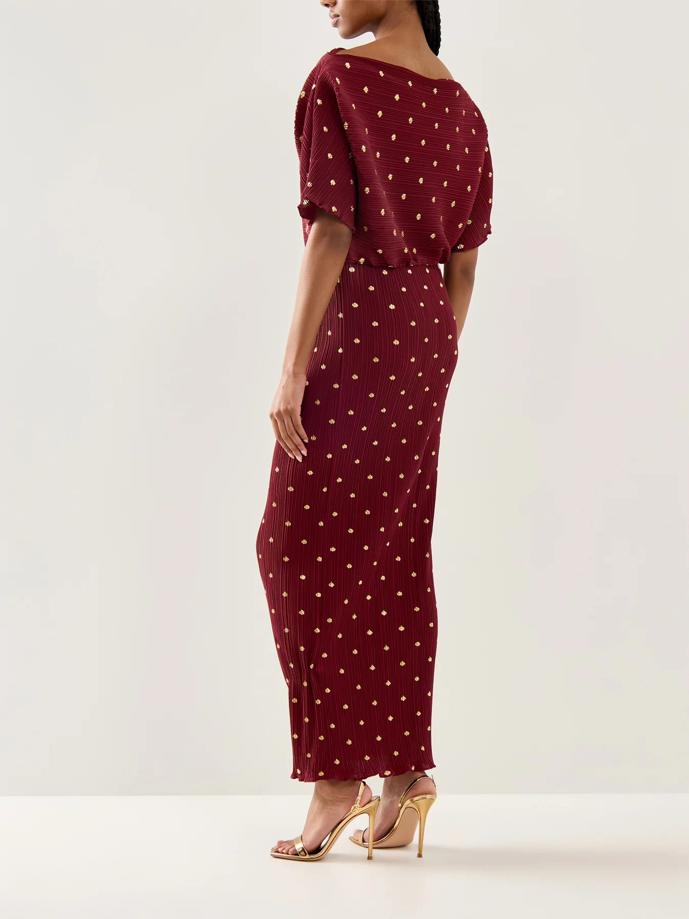 Tilly Midi Dress Red - Image 5