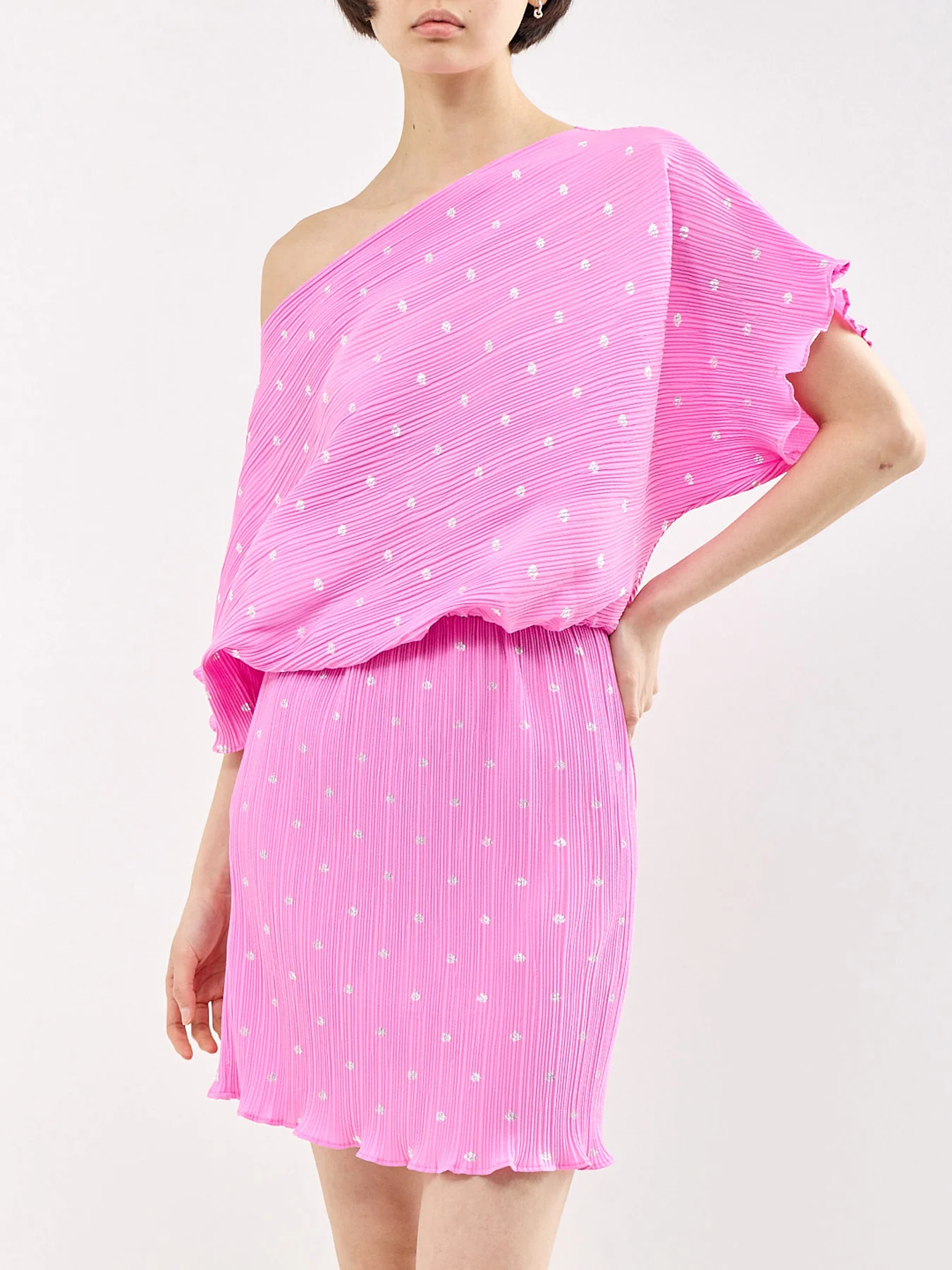 Petal Pink Mini Tilly Dress Pink - Image 4