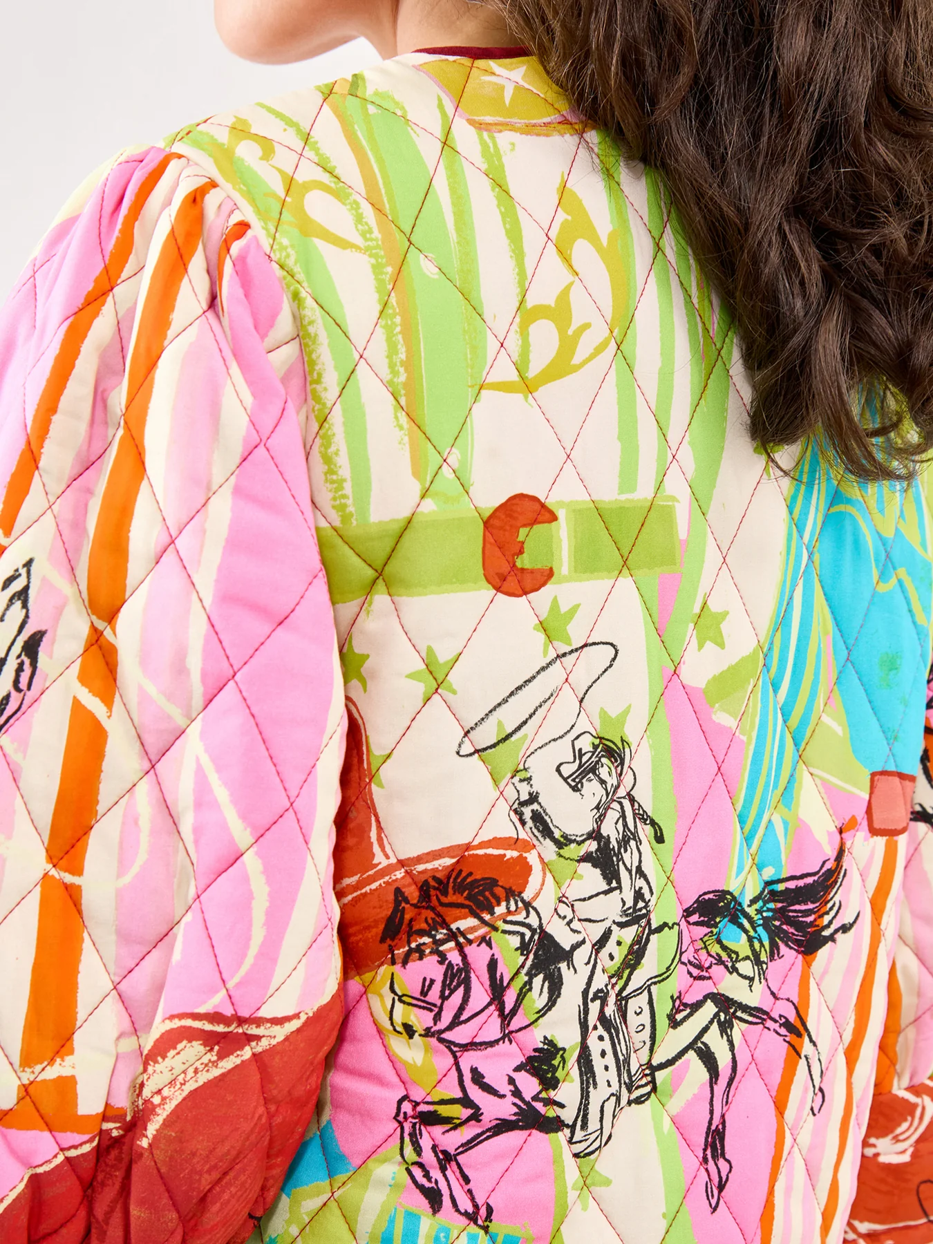 Dallas Reversible Jacket Multi - Image 3