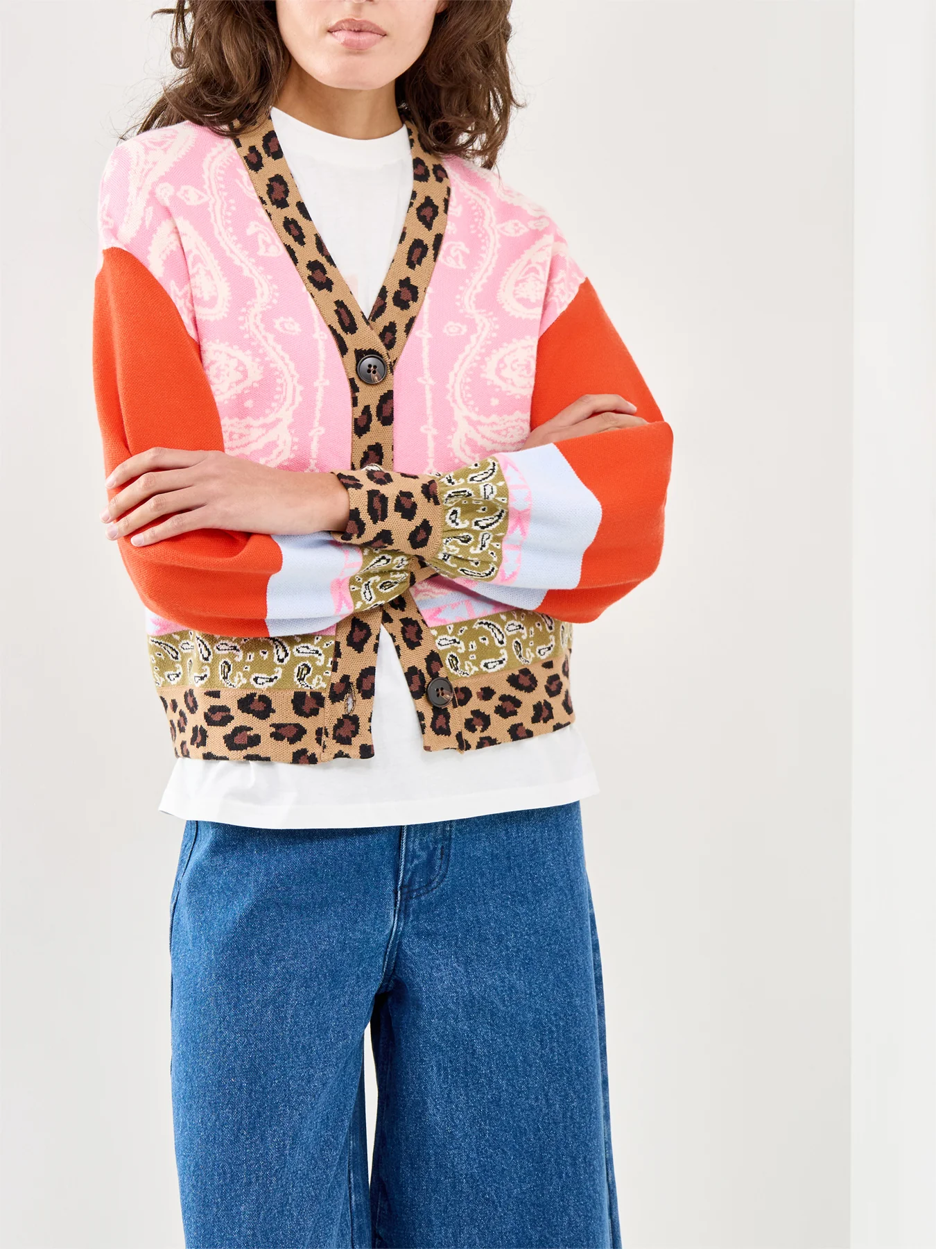Splice Bandana Cardigan Multi - Image 4